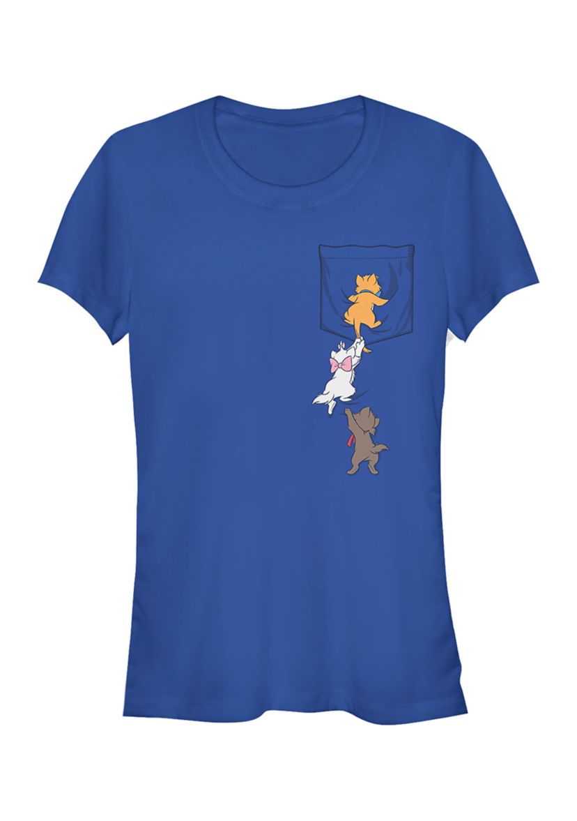 Juniors Officially Licensed Disney Aristocats T-Shirt