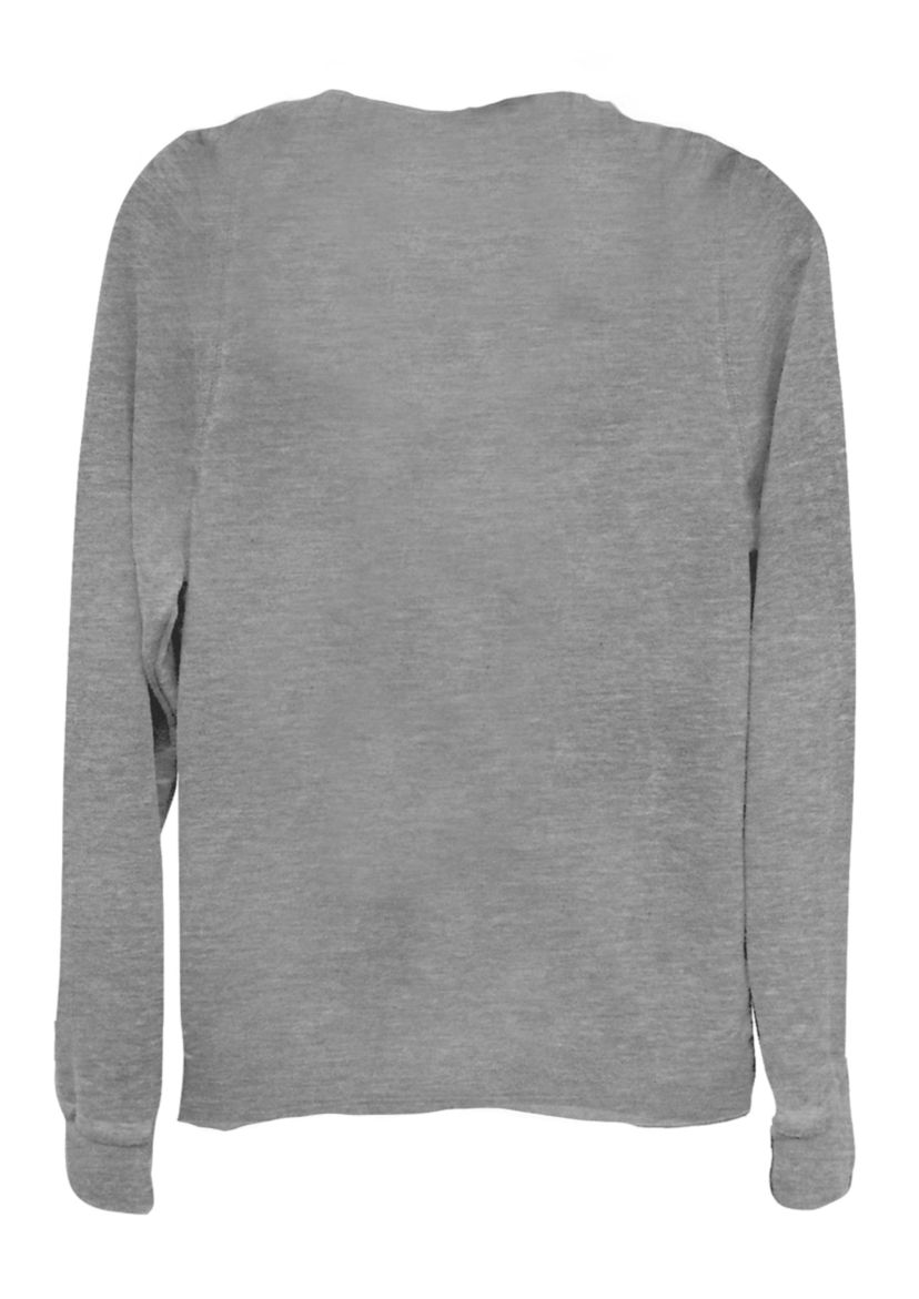 Juniors Licensed Disney Vintage Line Cheshire Pullover Top