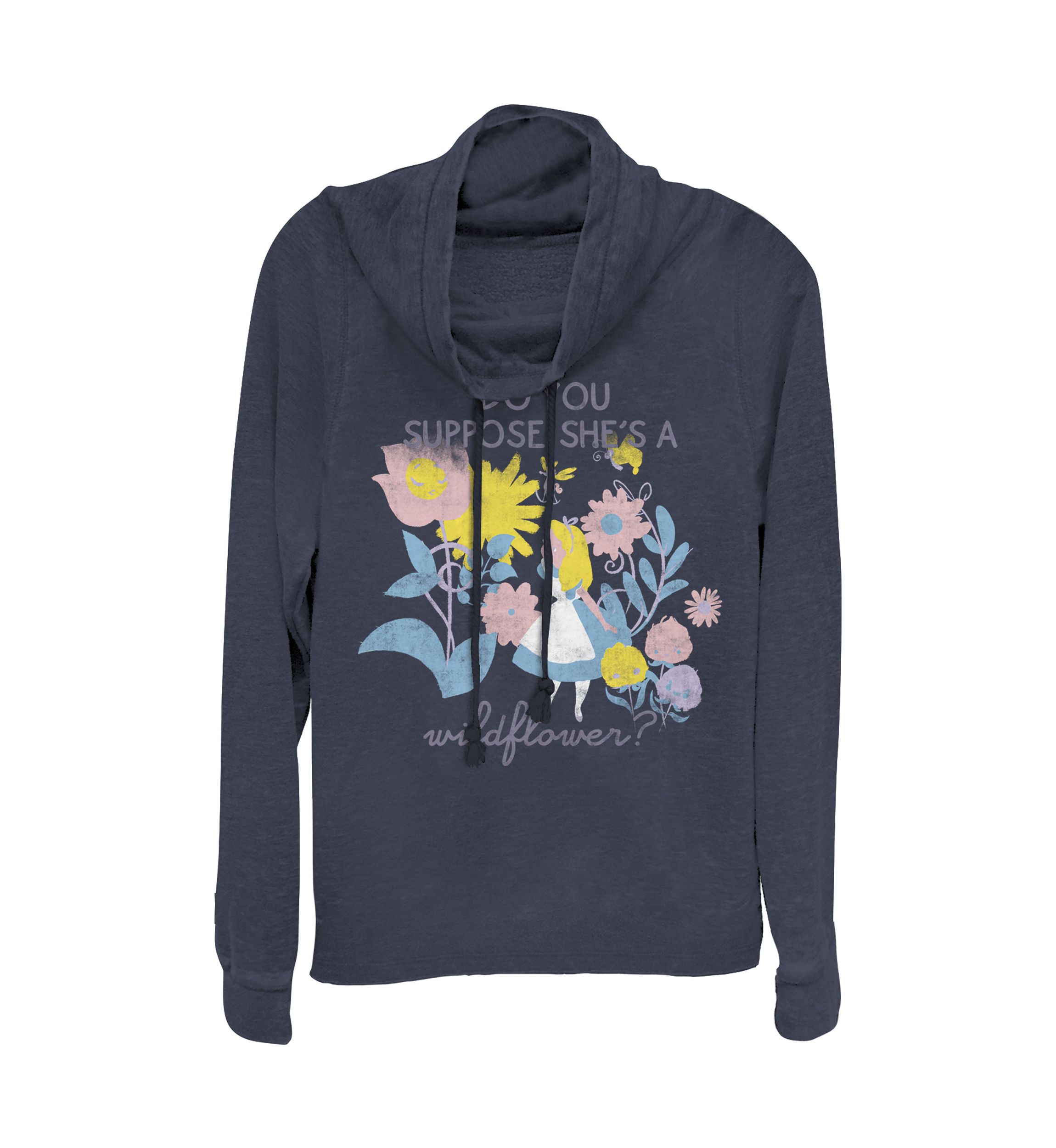 Juniors Licensed Disney Wildflower Pullover Top