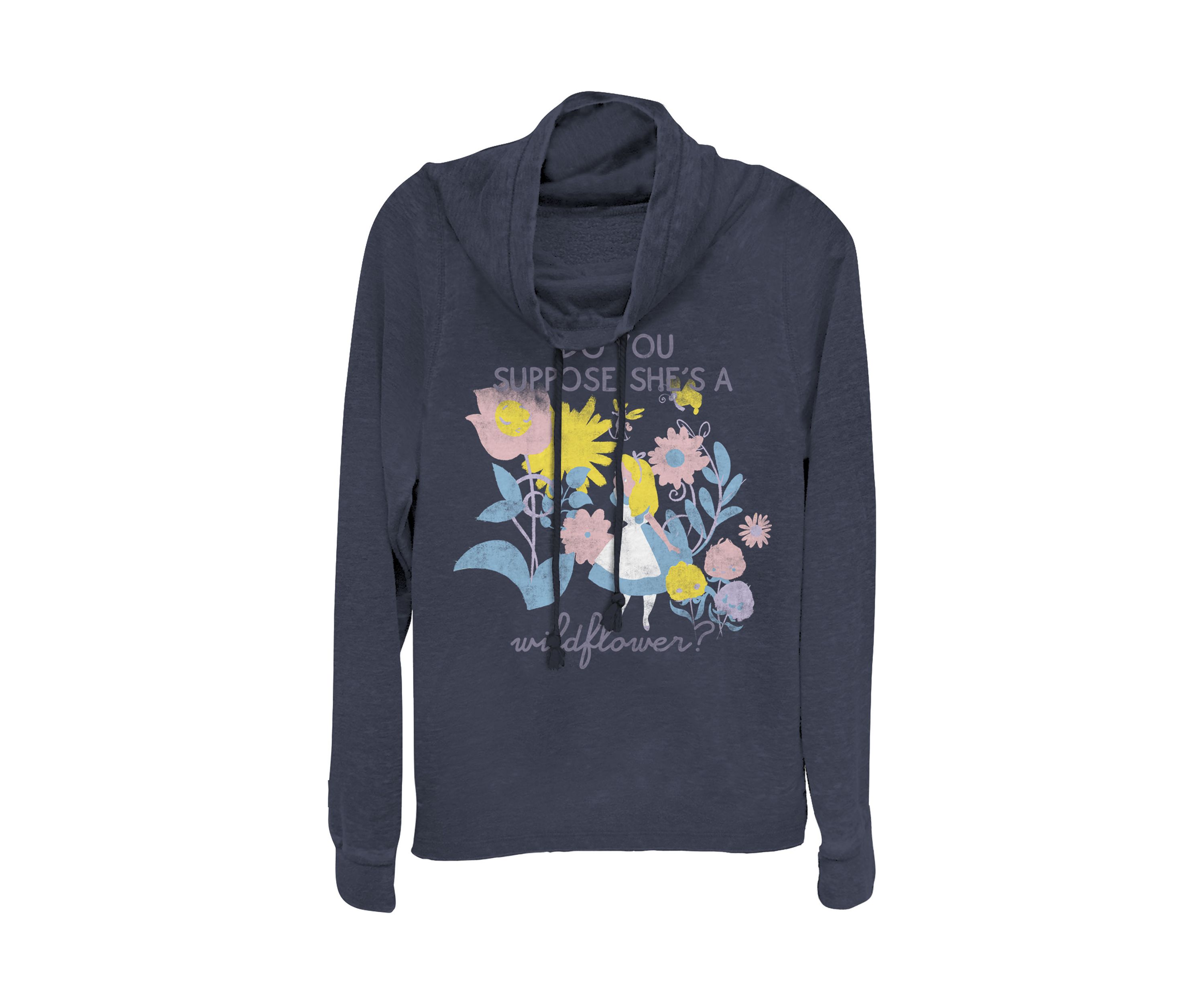 Juniors Licensed Disney Wildflower Pullover Top