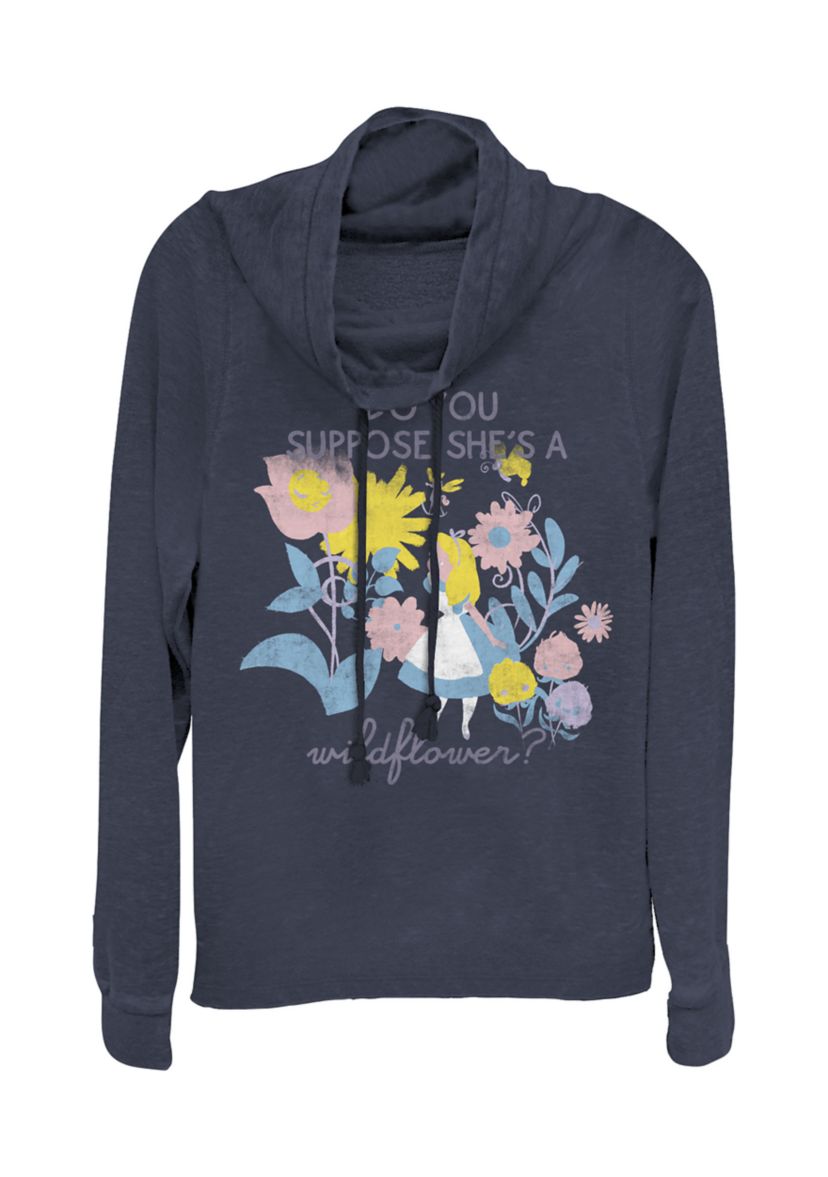 Juniors Licensed Disney Wildflower Pullover Top