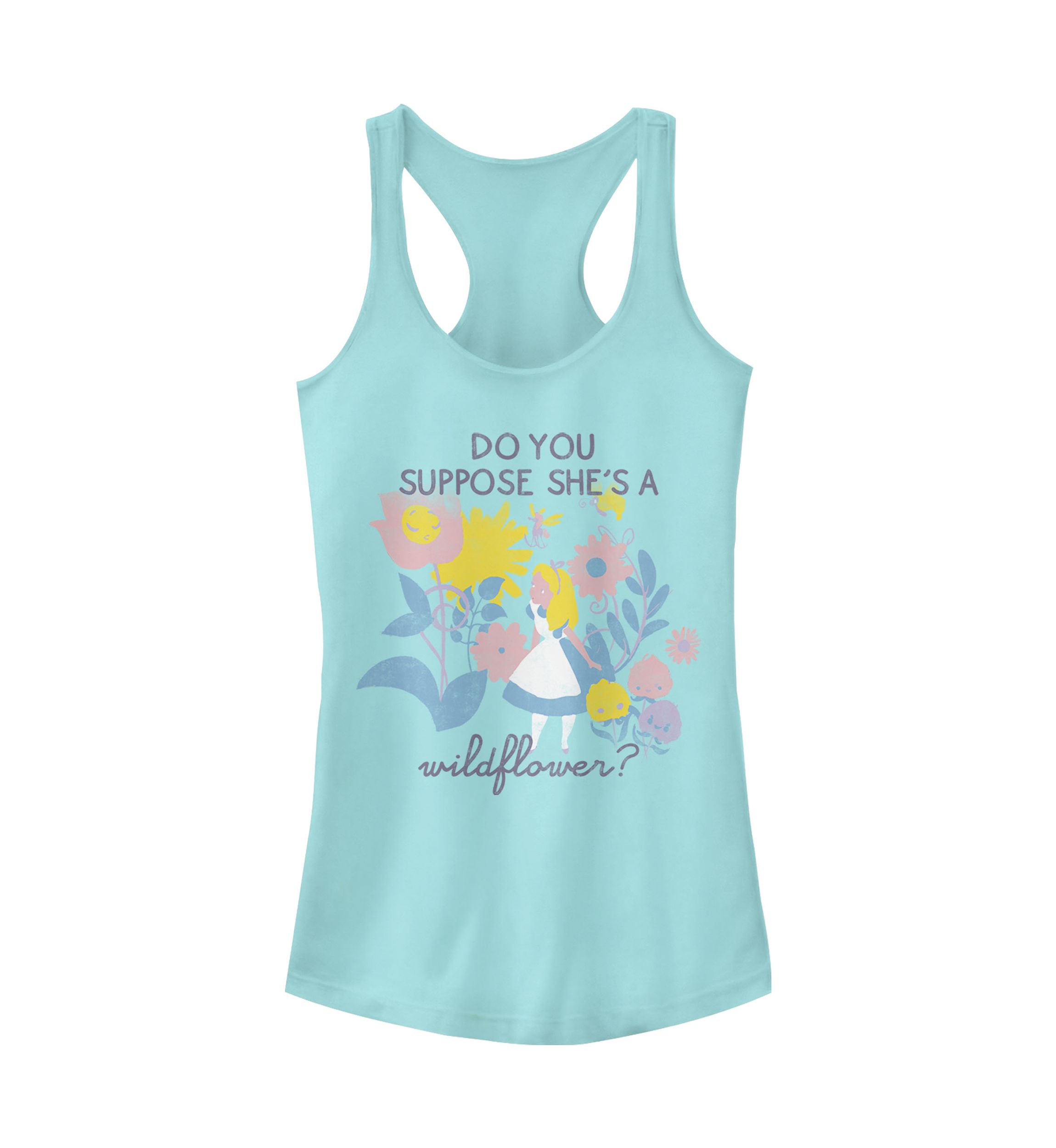 Juniors Licensed Disney Wildflower Tank Top