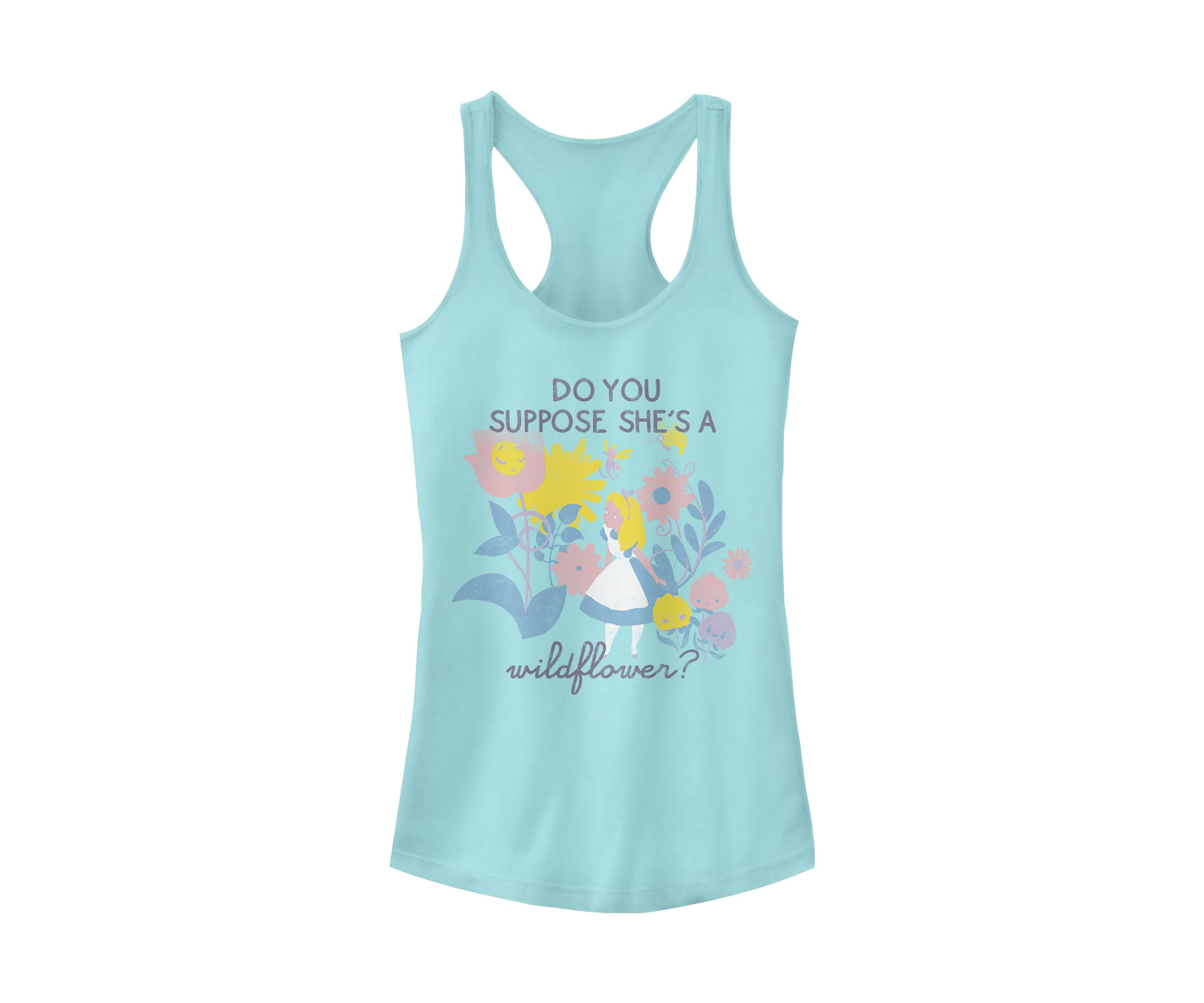 Juniors Licensed Disney Wildflower Tank Top