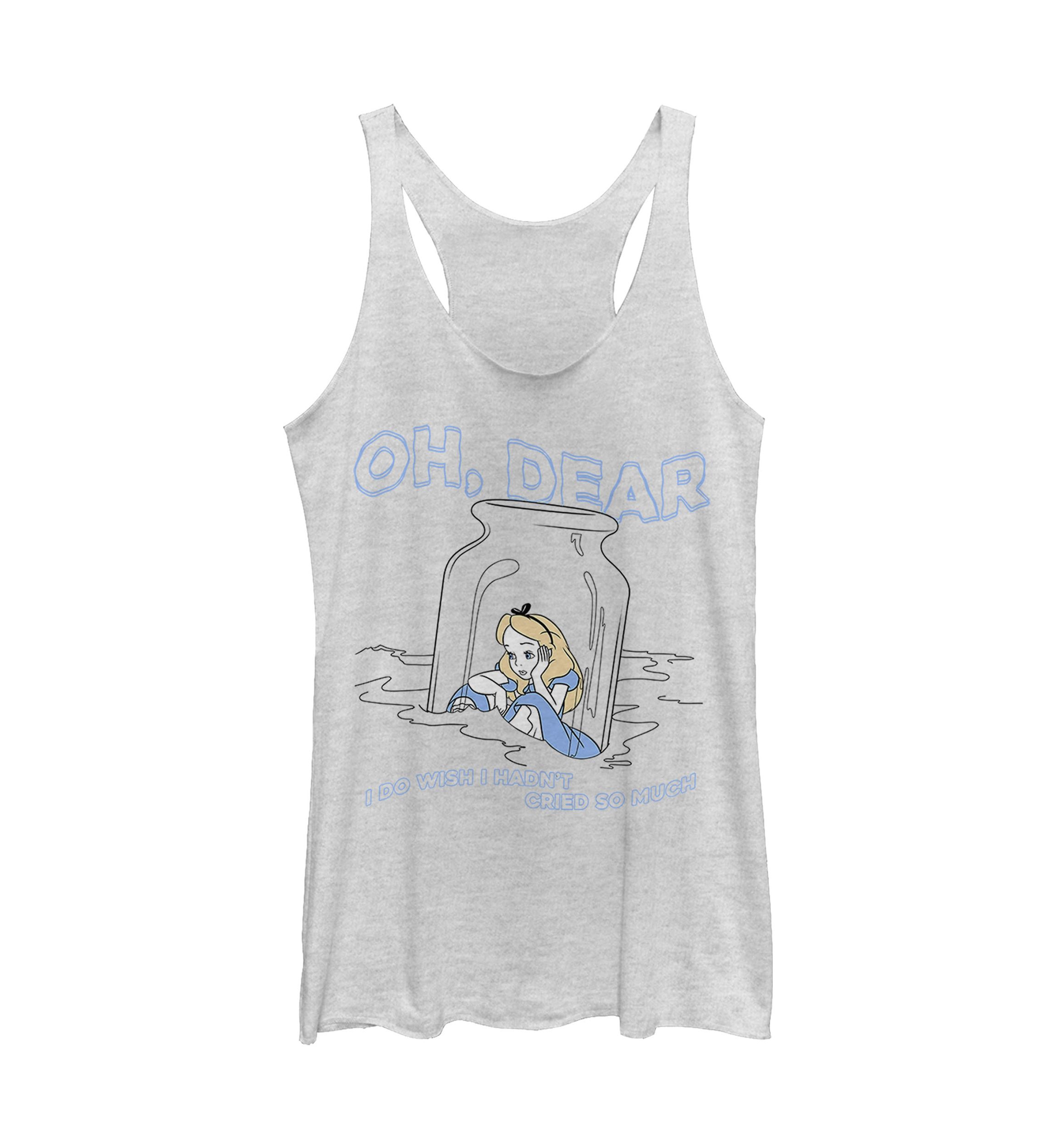 Juniors Licensed Disney Dear Tears Tank Top