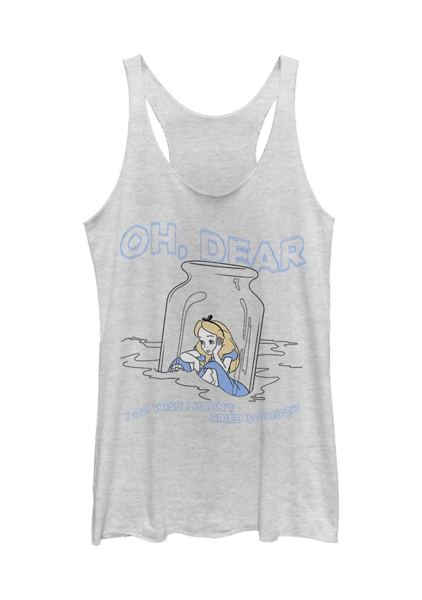Juniors Licensed Disney Dear Tears Tank Top