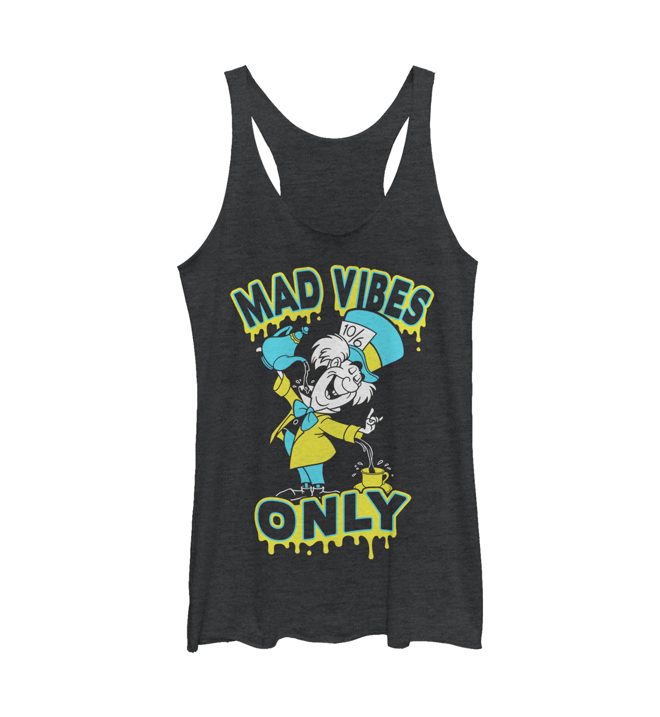 Juniors Licensed Disney Spill It Hatter Tank Top
