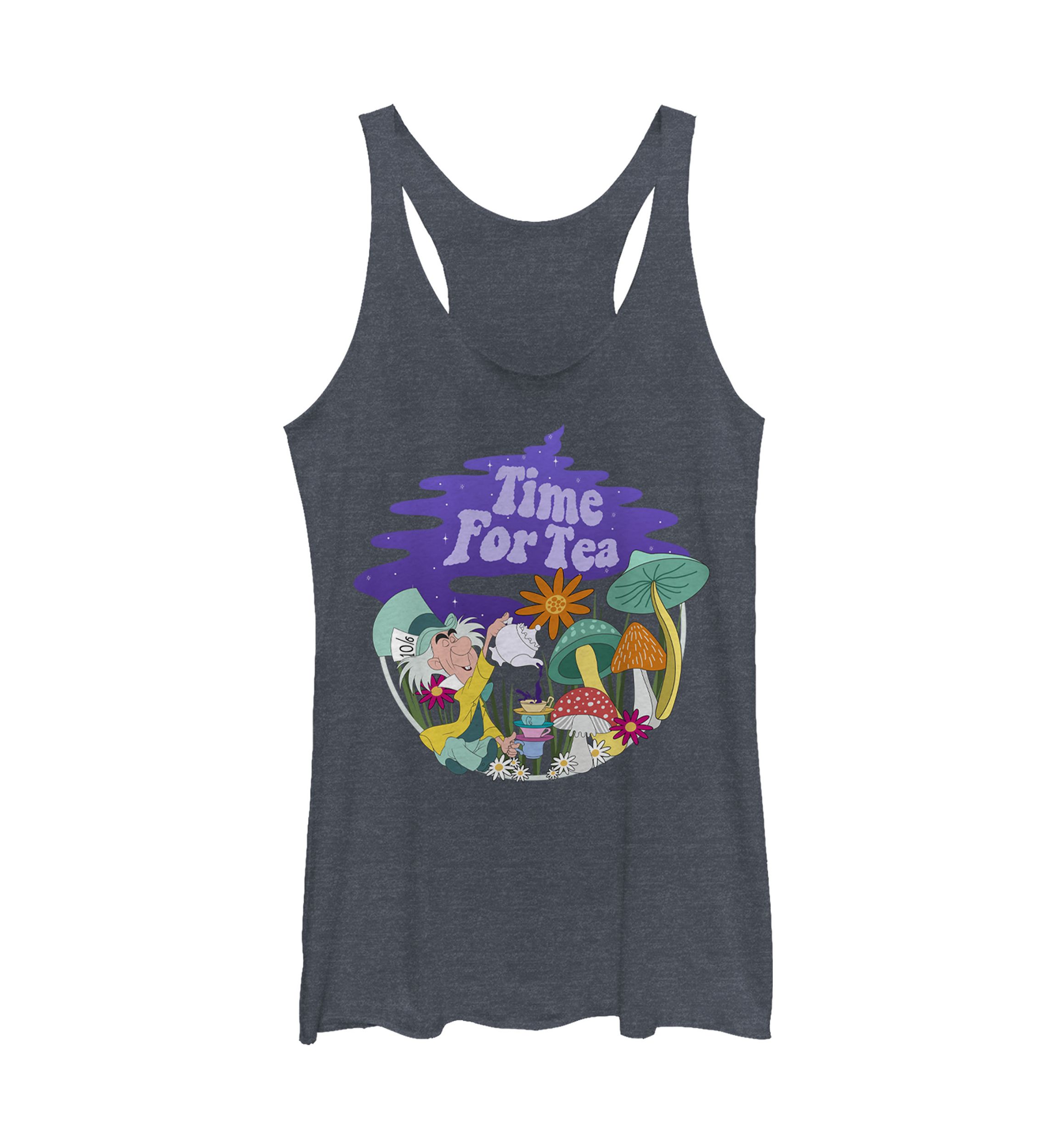 Juniors Officially Licensed Disney Alice in Wonderland Tank