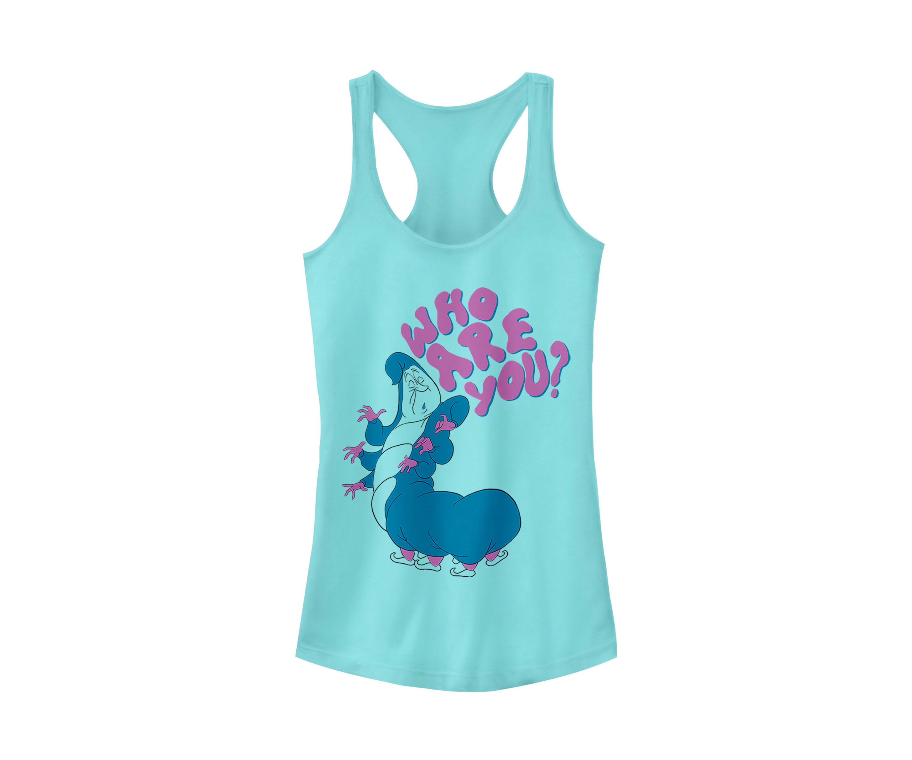 Juniors Licensed Disney Who Are You Tank Top