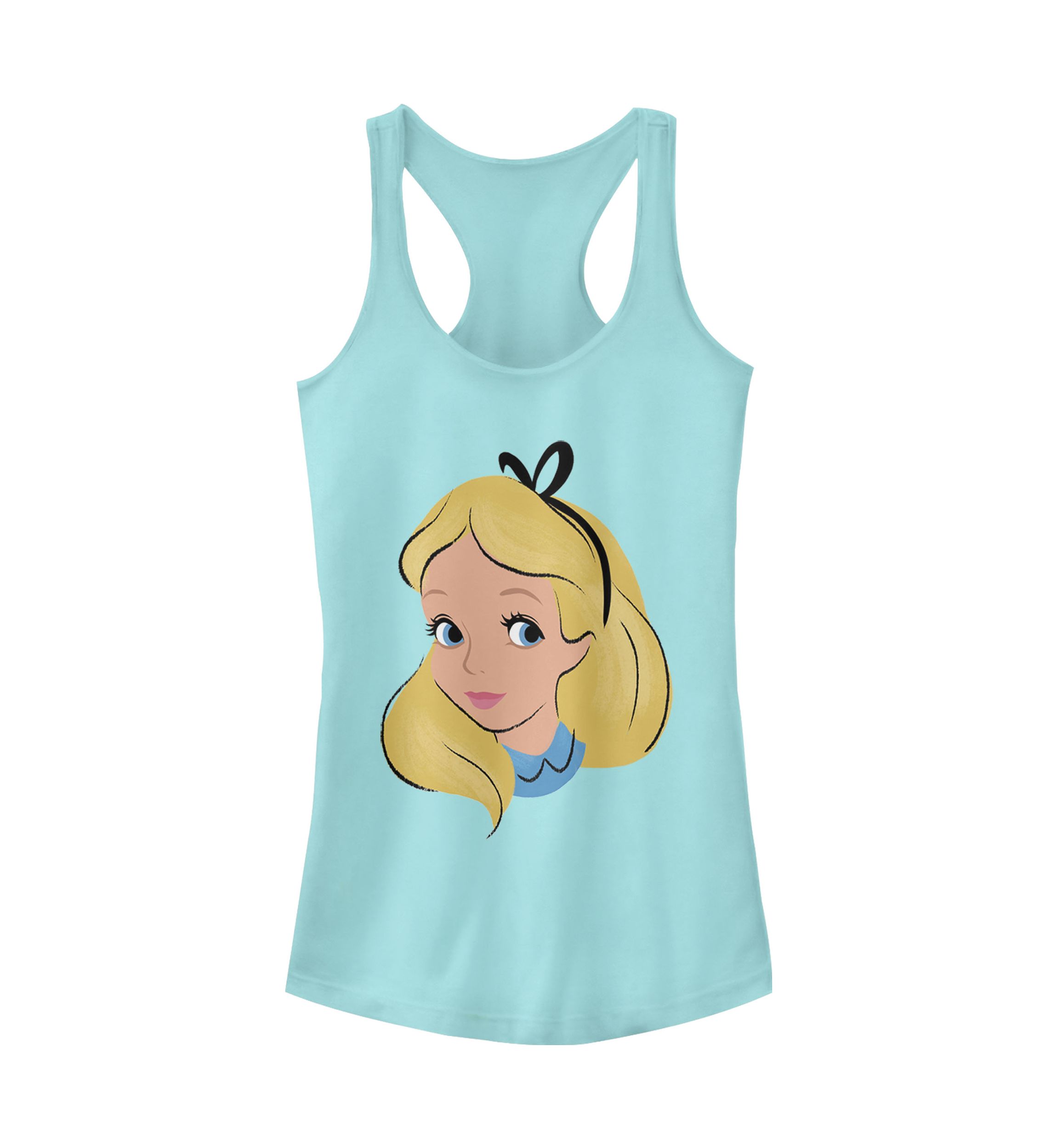 Juniors Officially Licensed Disney Alice in Wonderland Tank