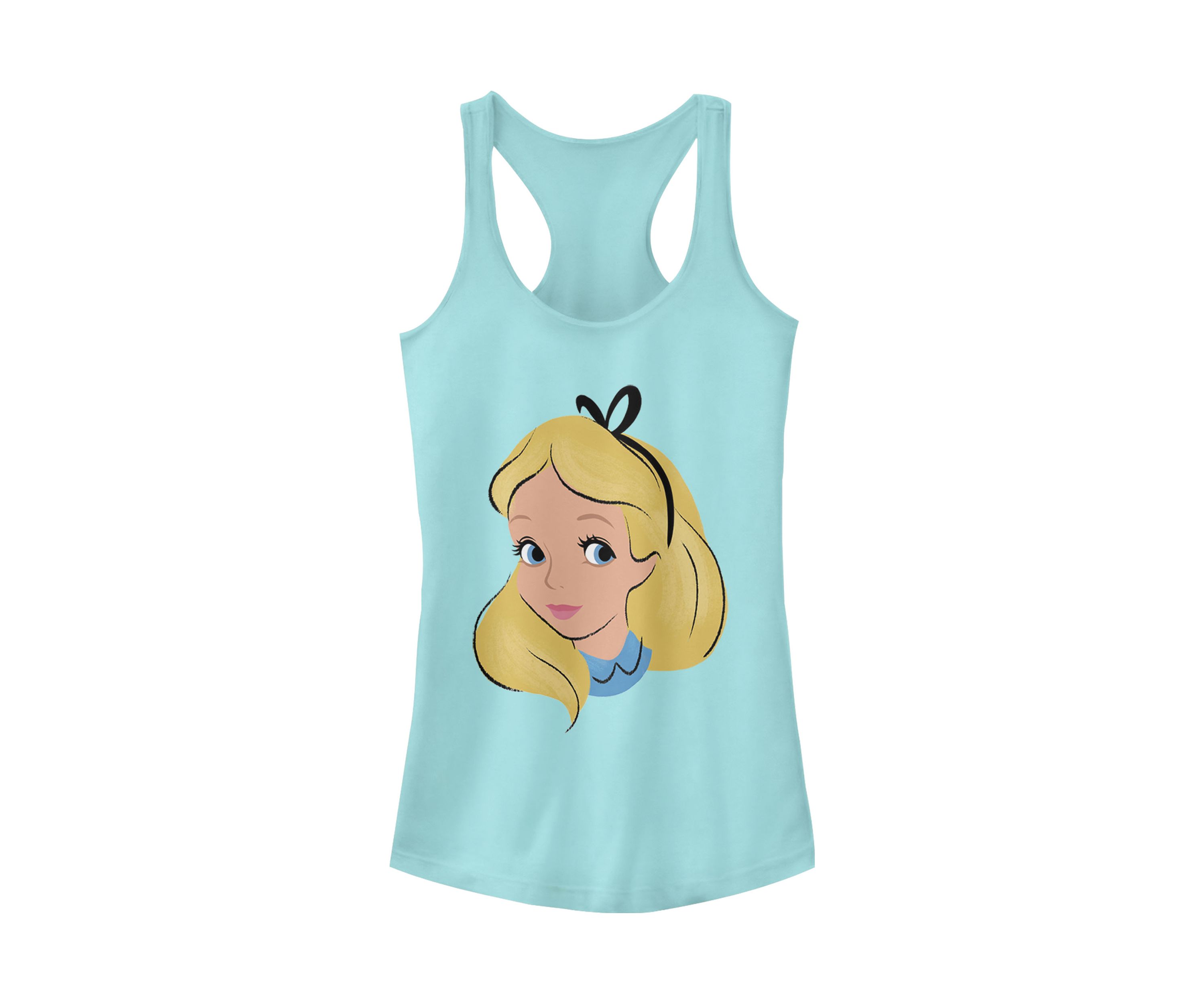 Juniors Officially Licensed Disney Alice in Wonderland Tank