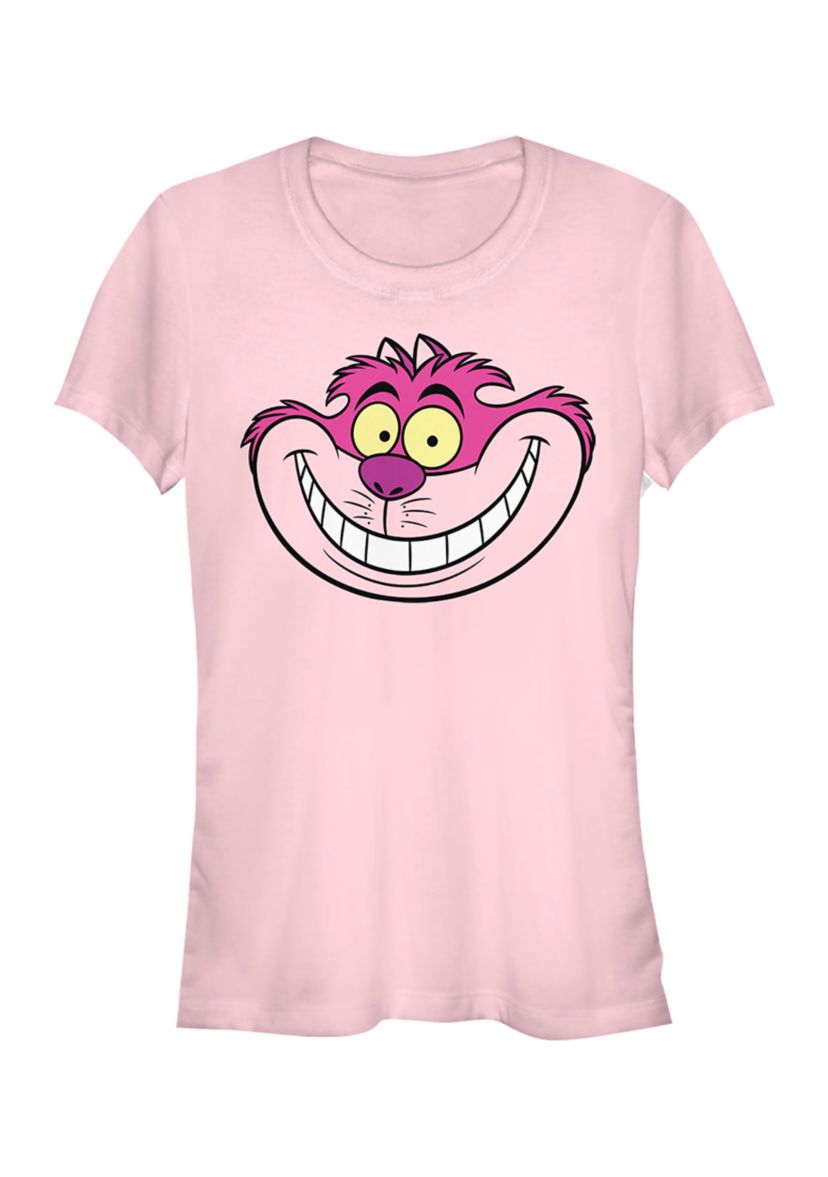 Juniors Licensed Disney Cheshire Big Face T-Shirt
