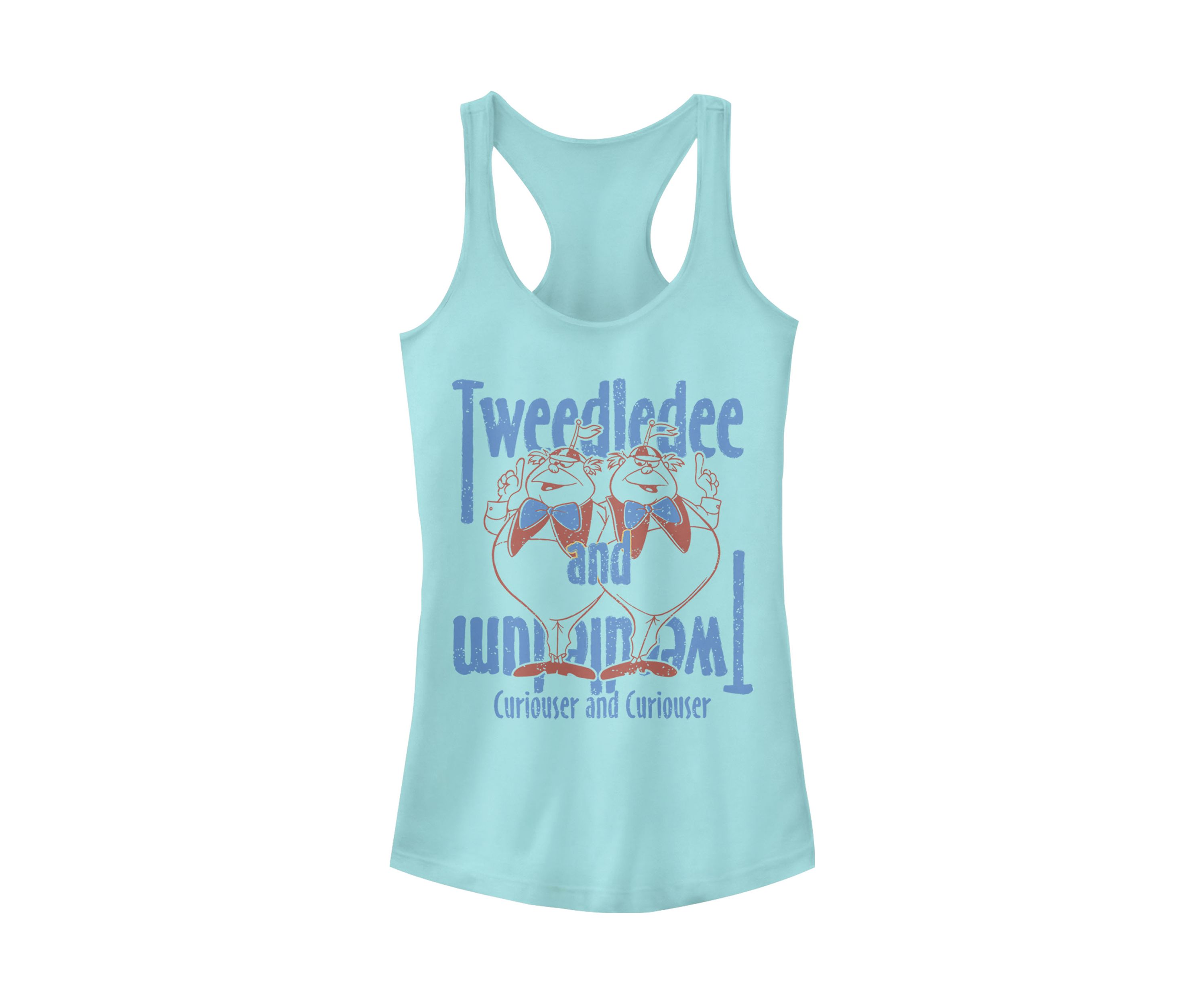 Juniors Licensed Disney Tweedles Tank Top
