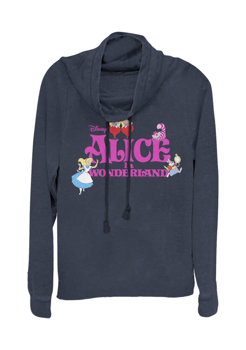 Juniors Licensed Disney Wonderland Pullover Top