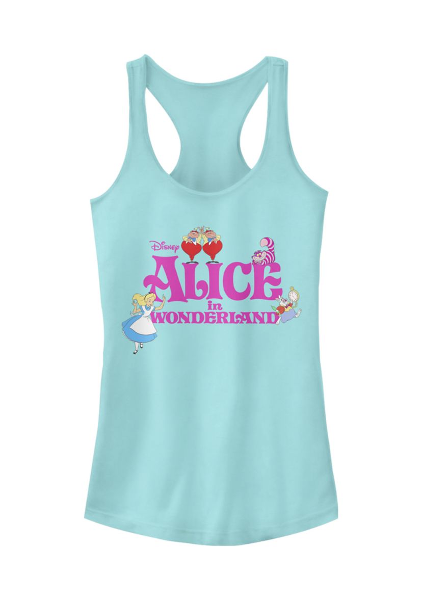 Juniors Licensed Disney Wonderland Tank Top