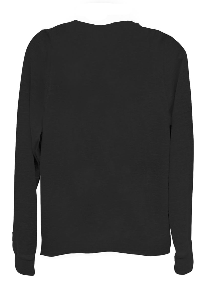 Juniors Licensed Disney Alice Backlit Pullover Top