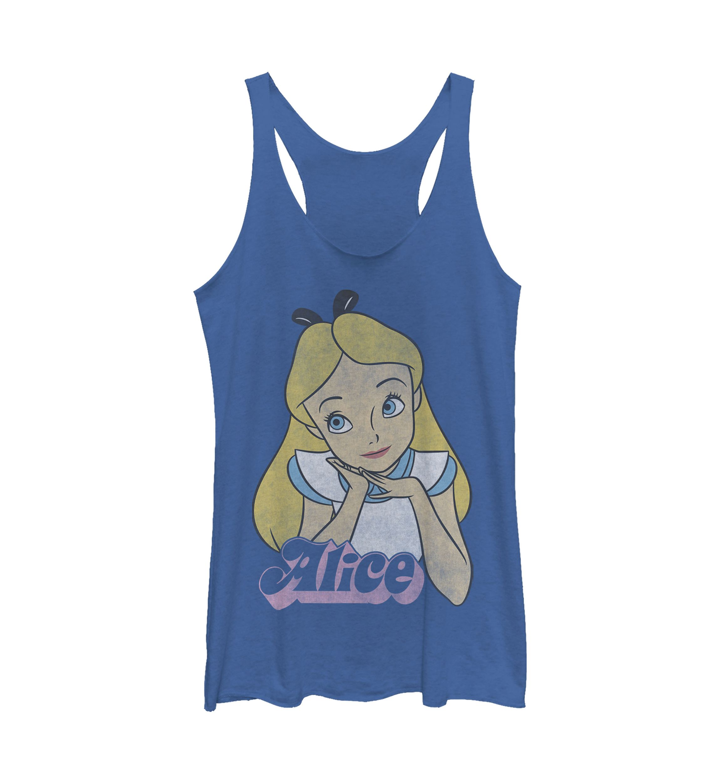 Juniors Licensed Disney Big Alice Tank Top
