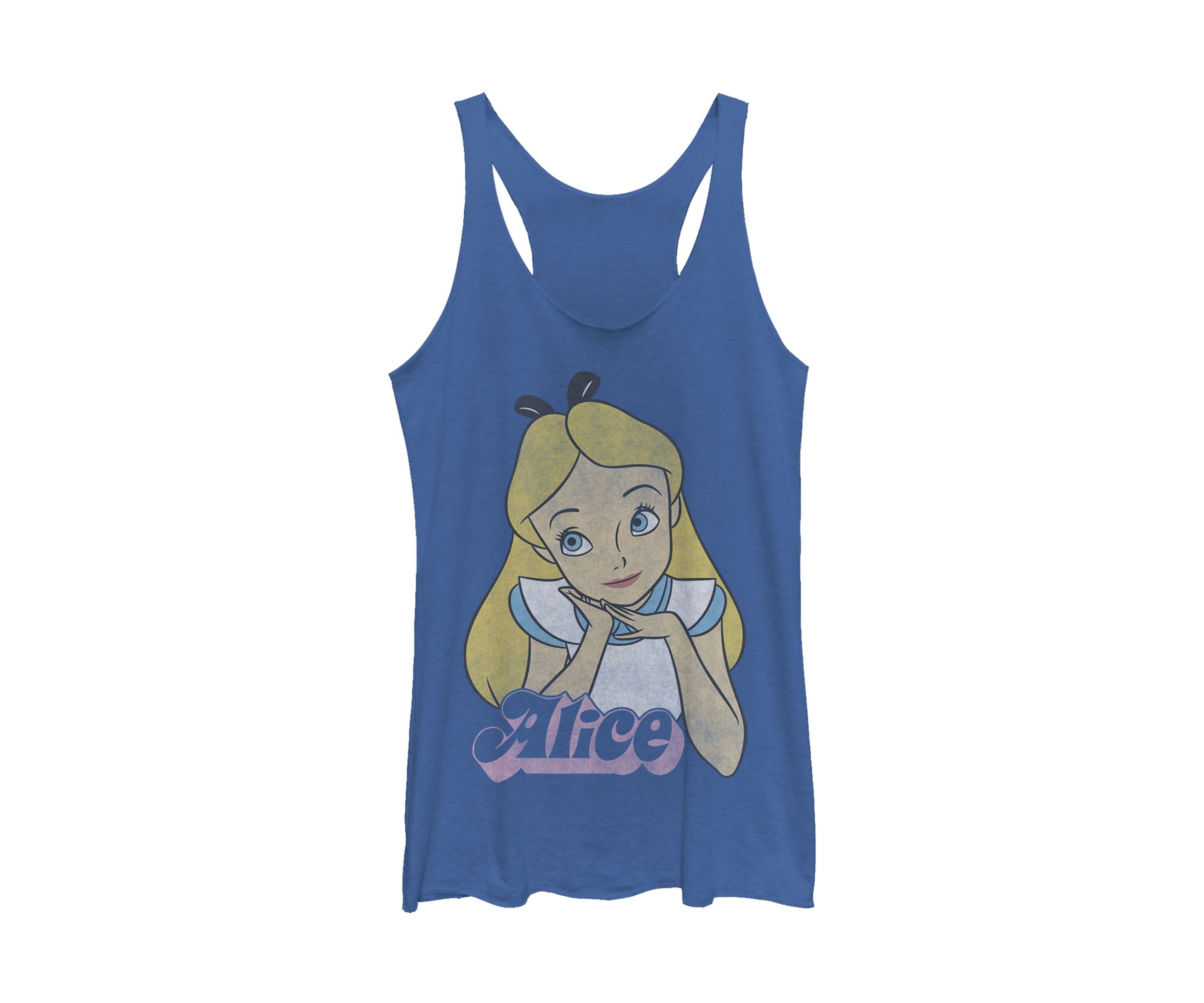 Juniors Licensed Disney Big Alice Tank Top