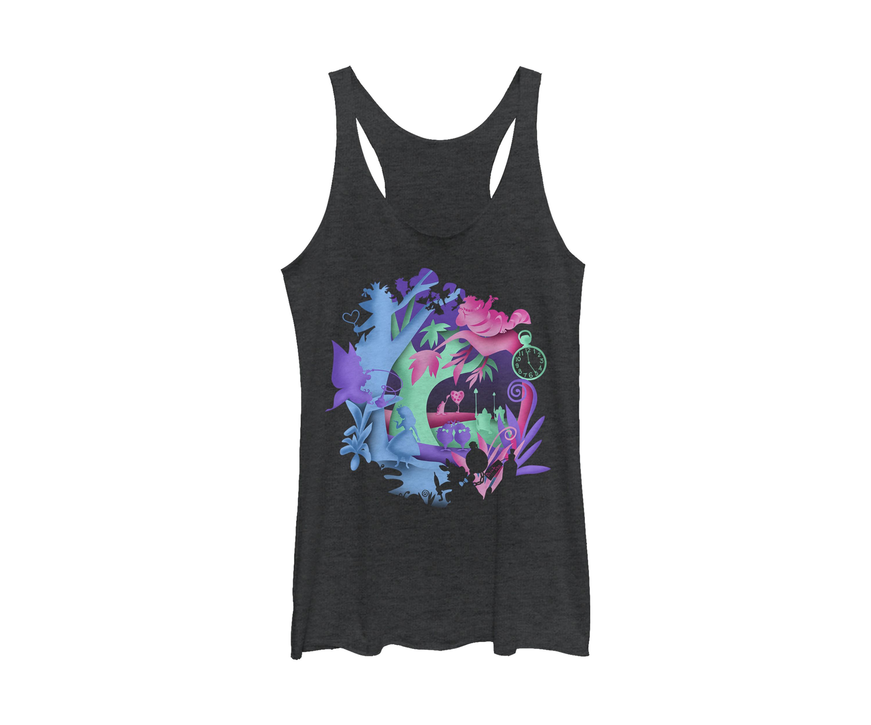 Juniors Licensed Disney Chaos Wonderland Tank Top