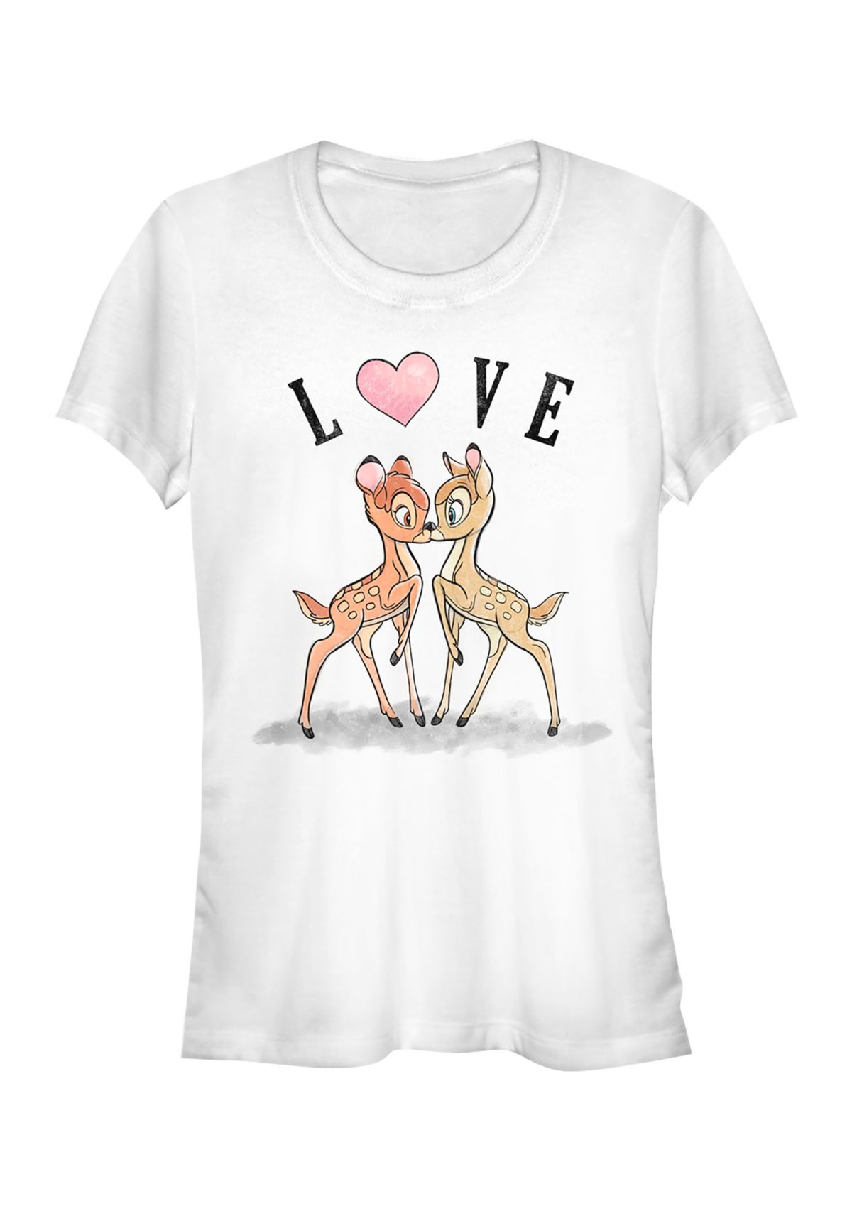 Juniors Licensed Disney Bambi Love T-Shirt