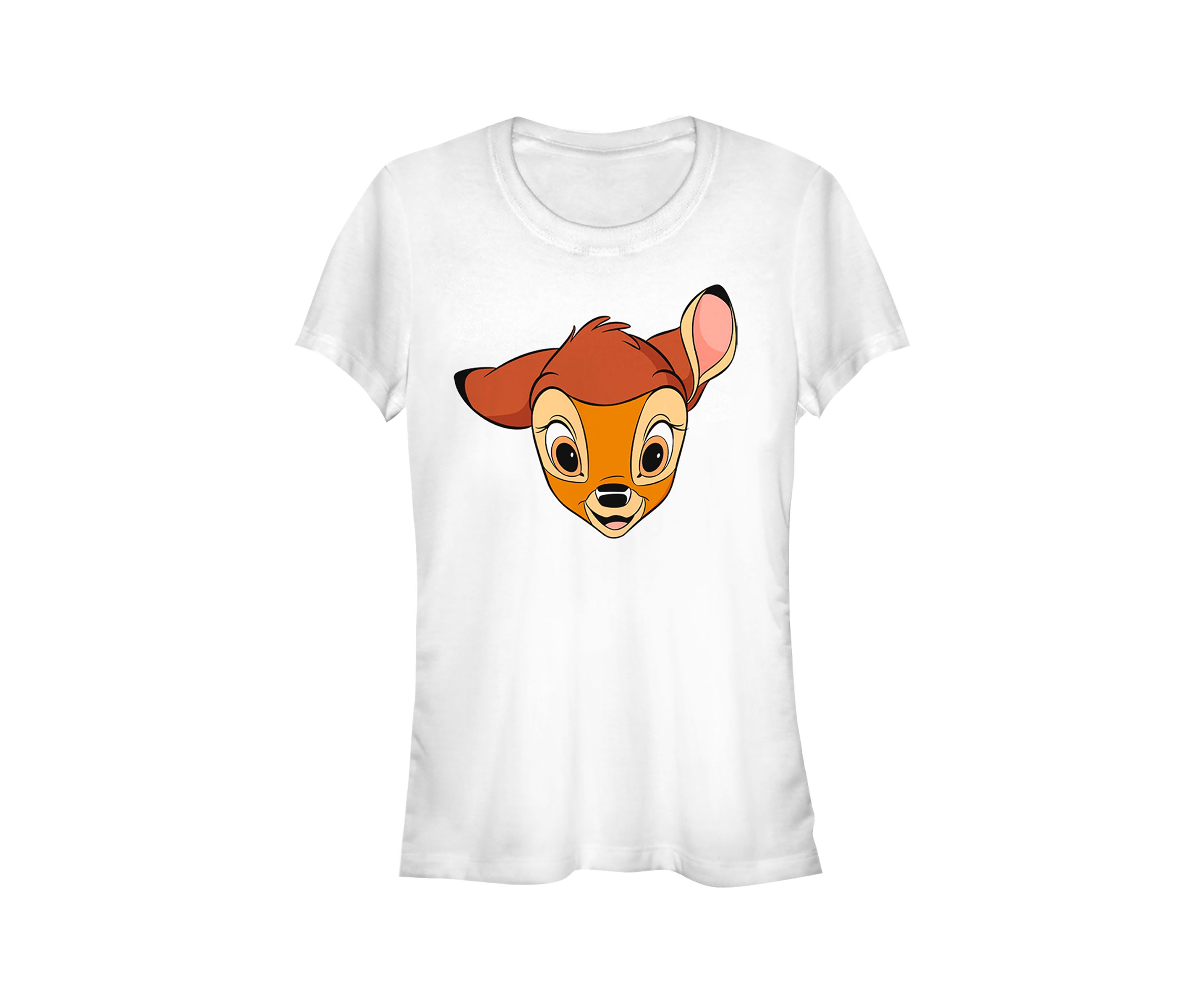 Juniors Licensed Disney Bambi Big Face T-Shirt