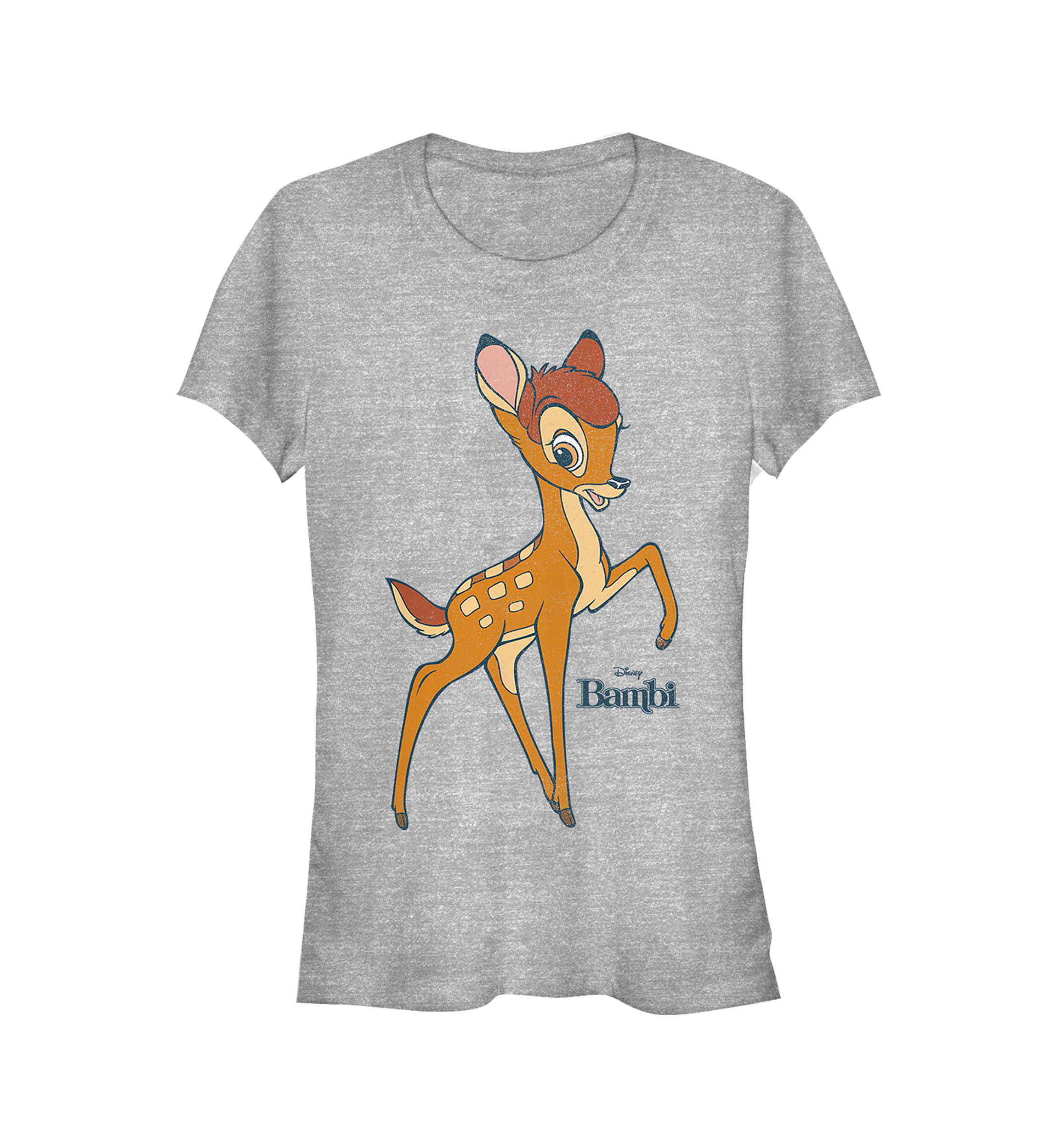 Juniors Licensed Disney Big Bambi T-Shirt