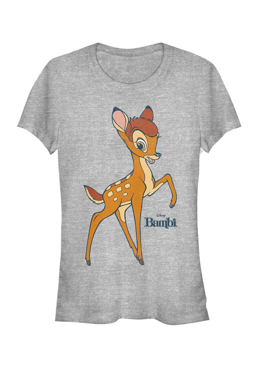 Juniors Licensed Disney Big Bambi T-Shirt