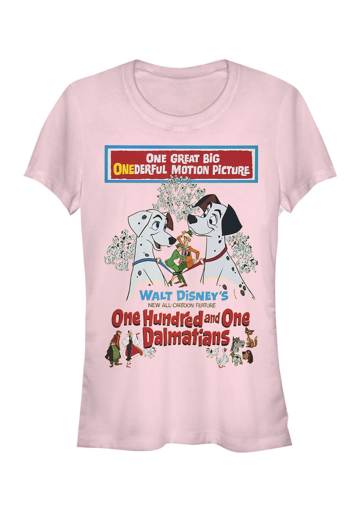 Juniors Licensed Disney Vintage Poster T-Shirt