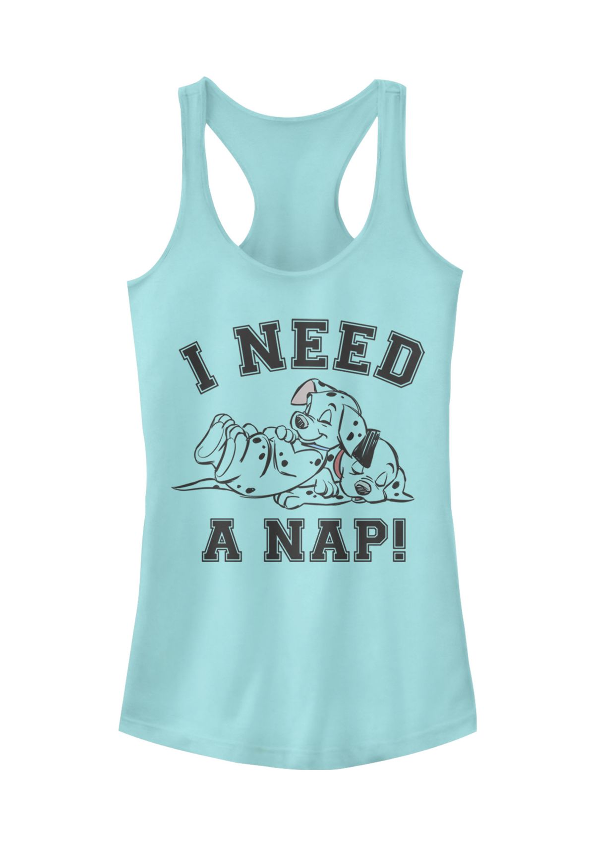 Juniors Licensed Disney Nap Tank Top