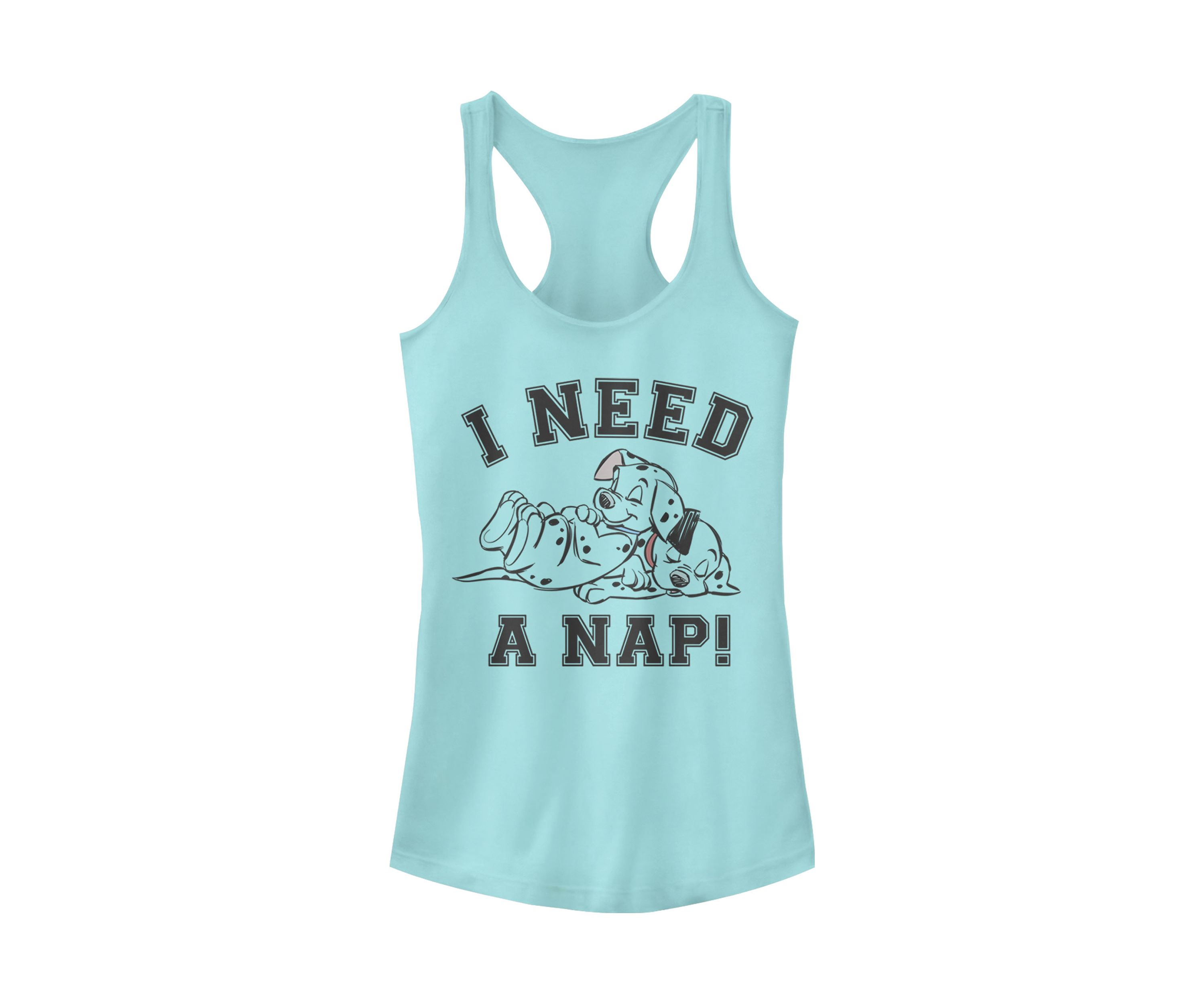 Juniors Licensed Disney Nap Tank Top