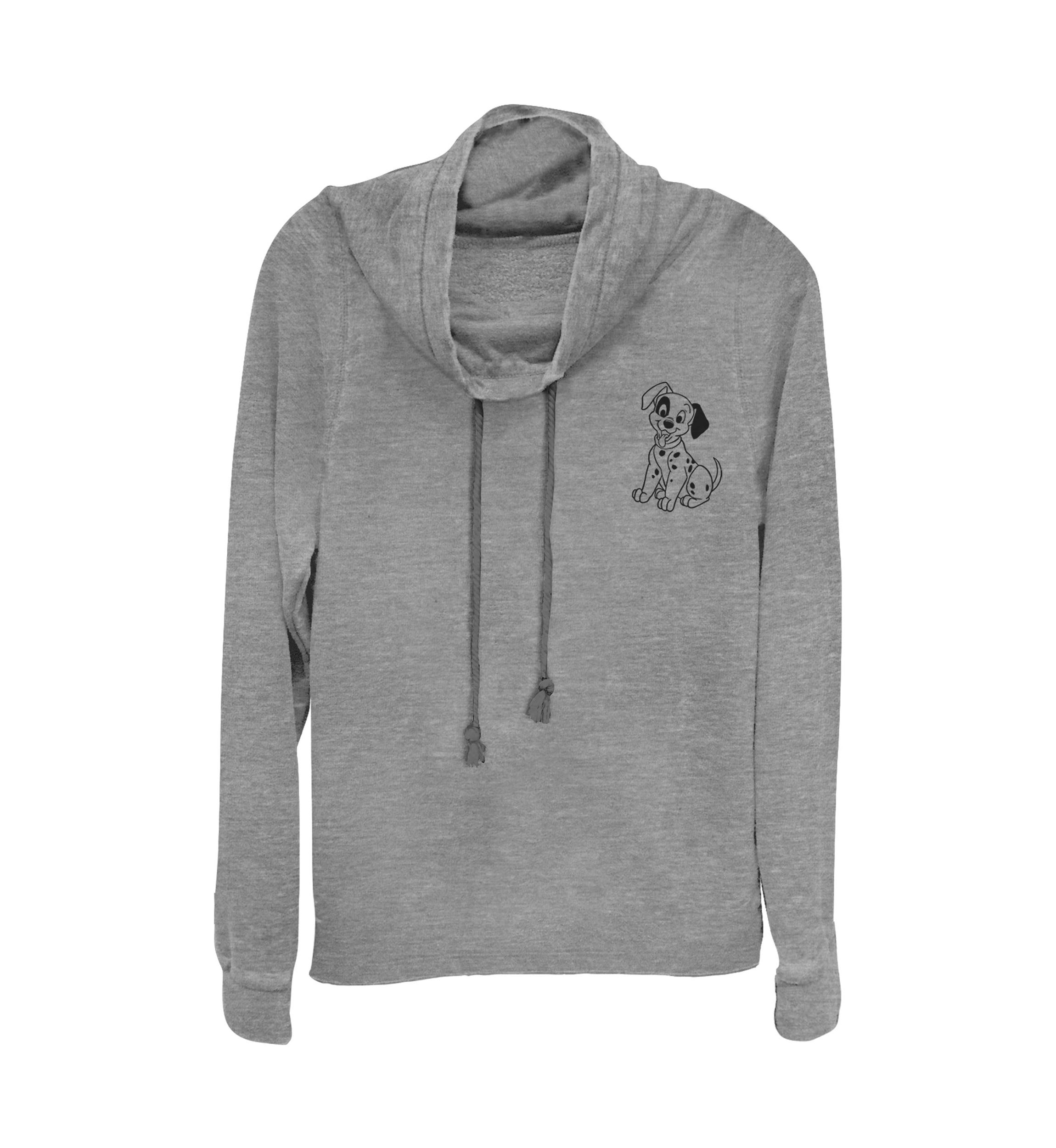 Juniors Licensed Disney Patch Line Pullover Top