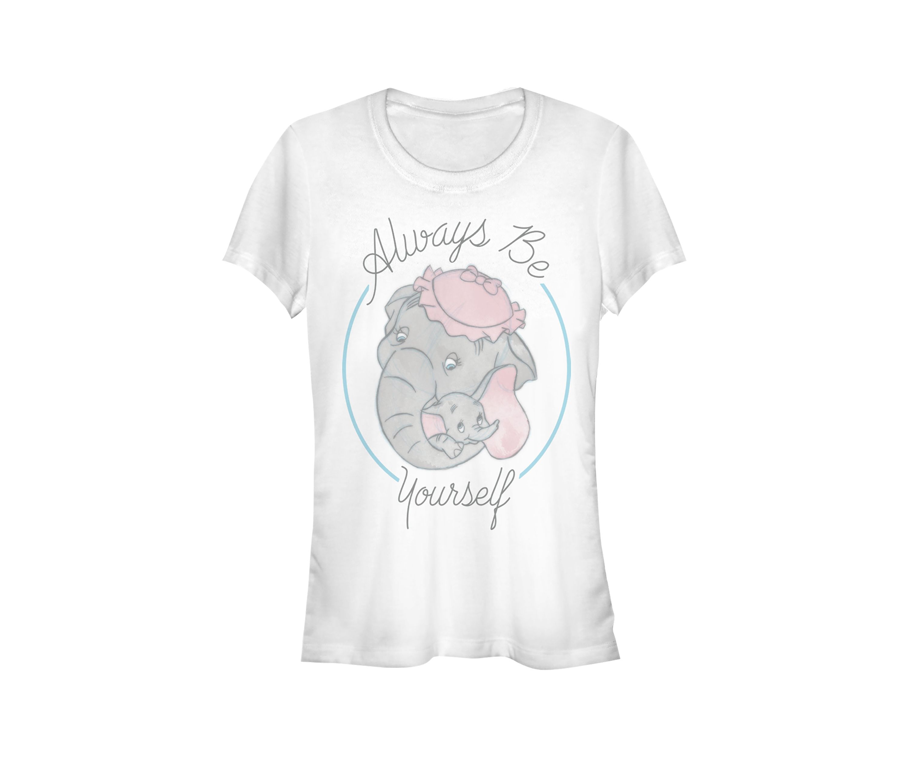 Juniors Licensed Disney Mrs Jumbo And Dumbo T-Shirt