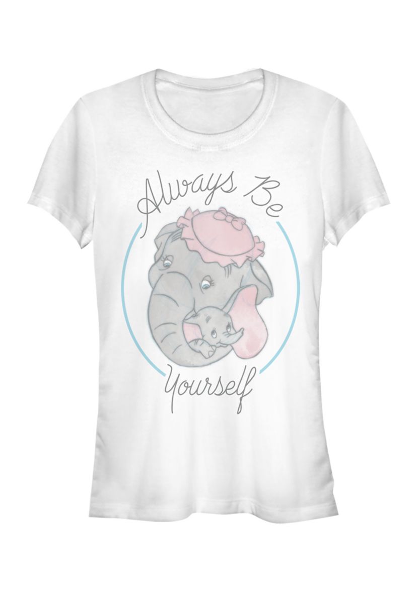 Juniors Licensed Disney Mrs Jumbo And Dumbo T-Shirt
