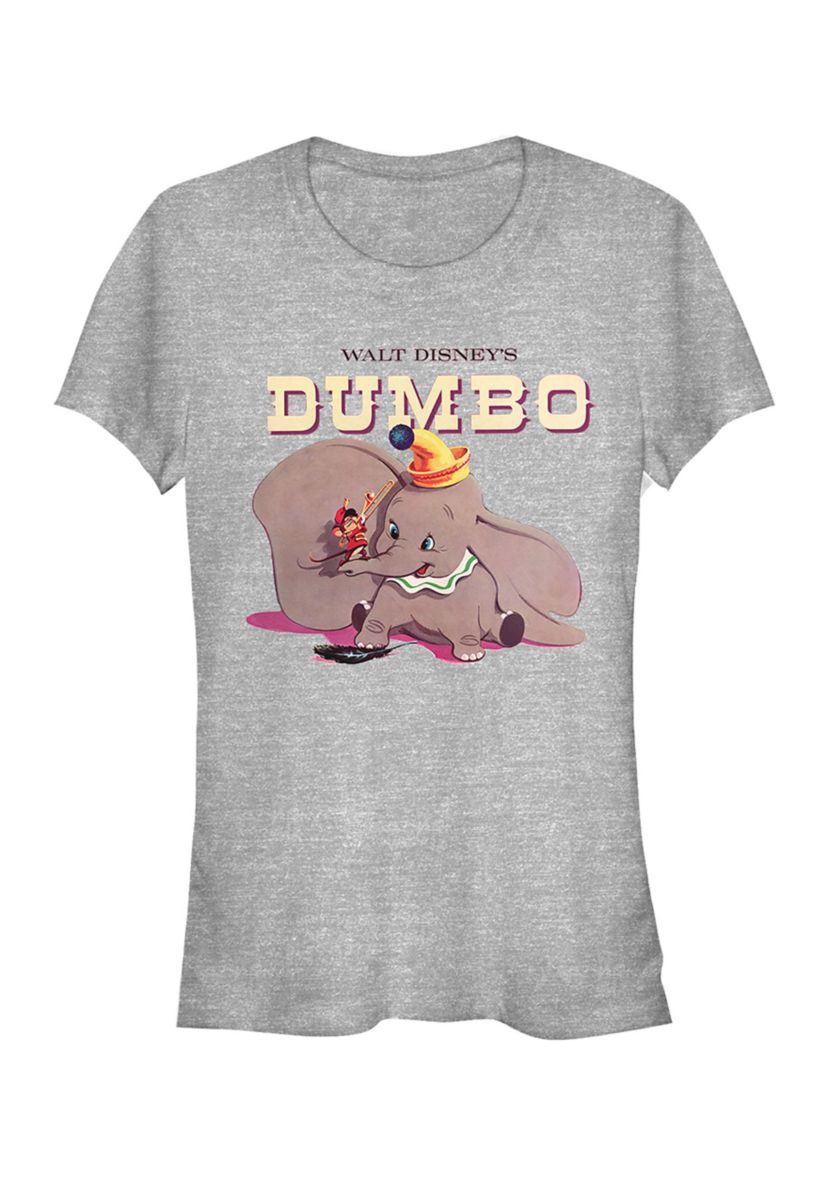 Juniors Licensed Disney Classic Dumbo T-Shirt
