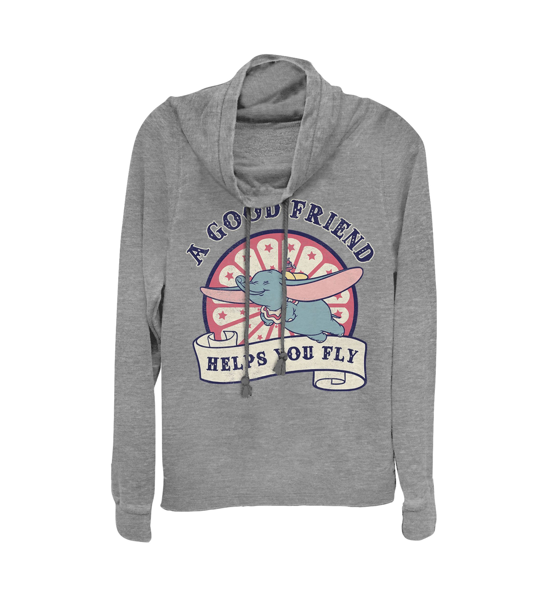 Juniors Licensed Disney Friends Help You Fly Pullover Top