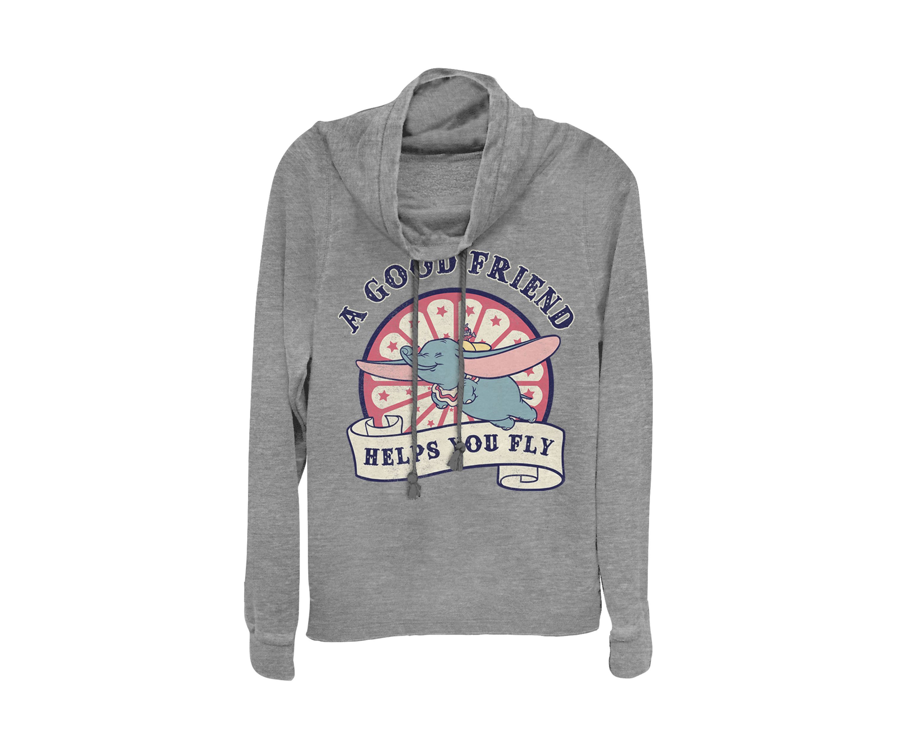 Juniors Licensed Disney Friends Help You Fly Pullover Top