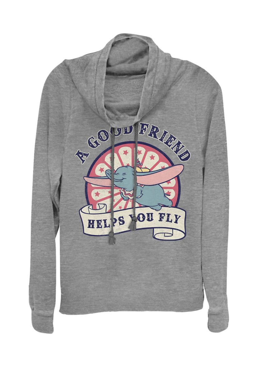 Juniors Licensed Disney Friends Help You Fly Pullover Top