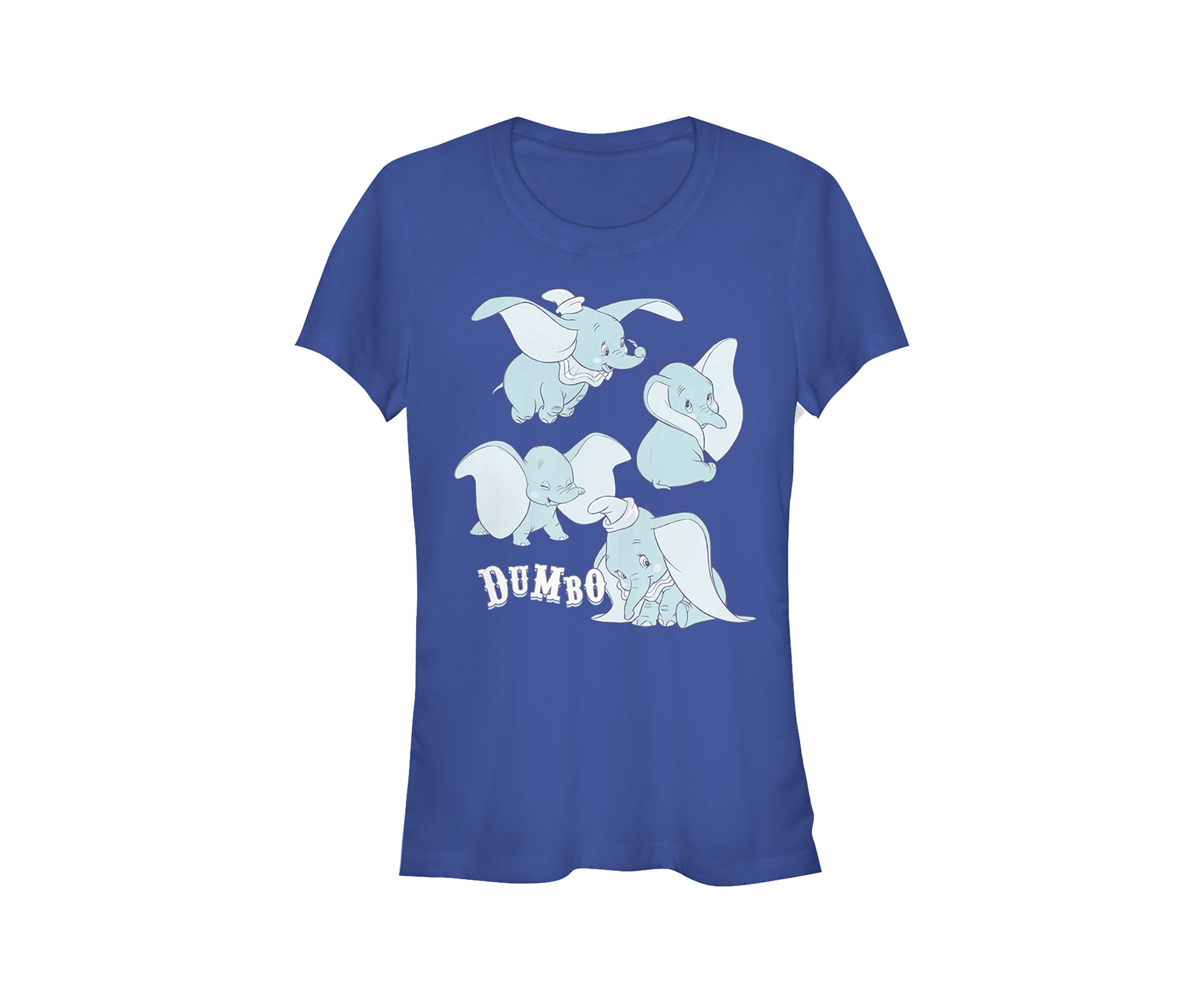 Juniors Licensed Disney Pink Dumbos T-Shirt