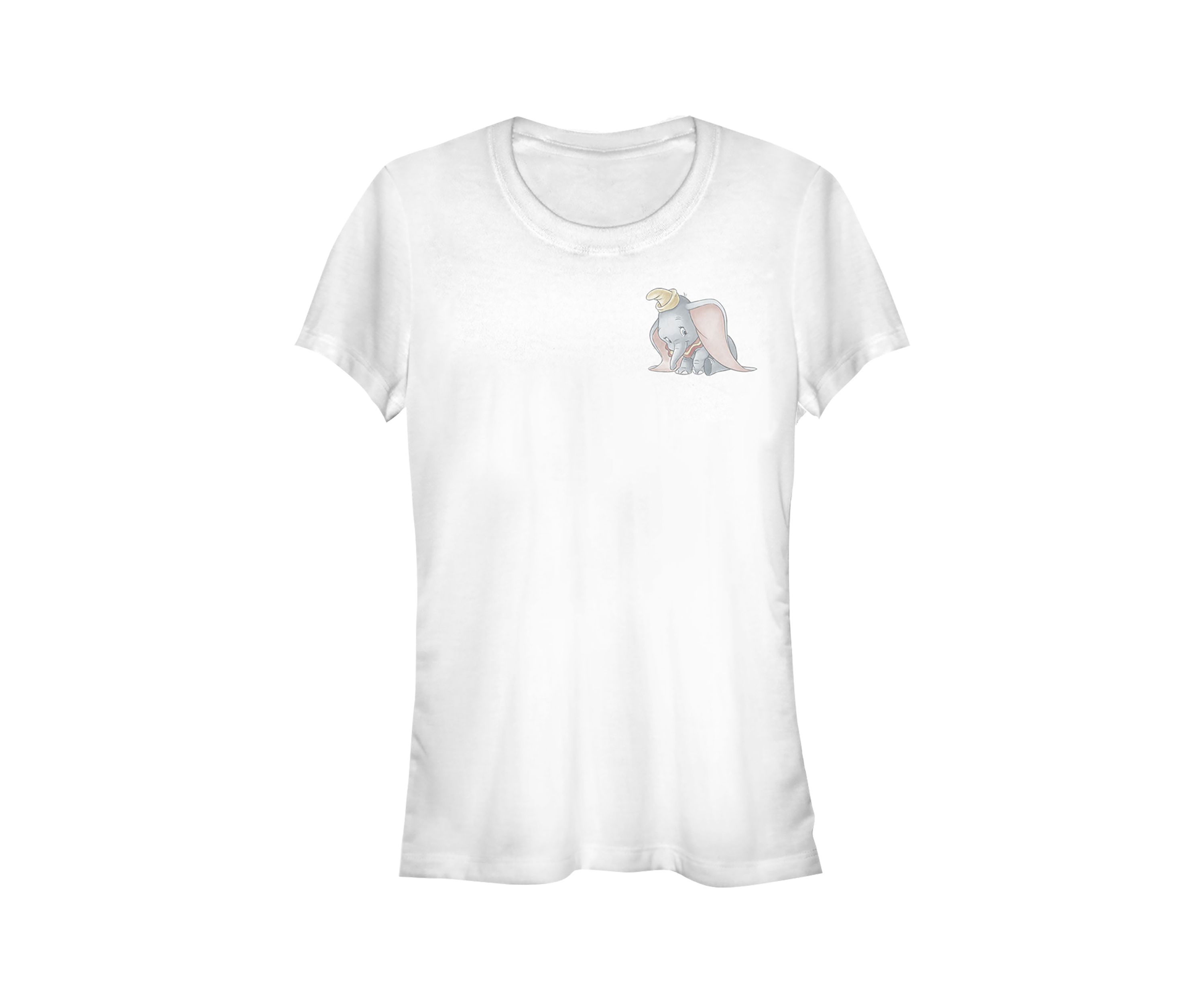 Juniors Licensed Disney Dumbo Pocket T-Shirt