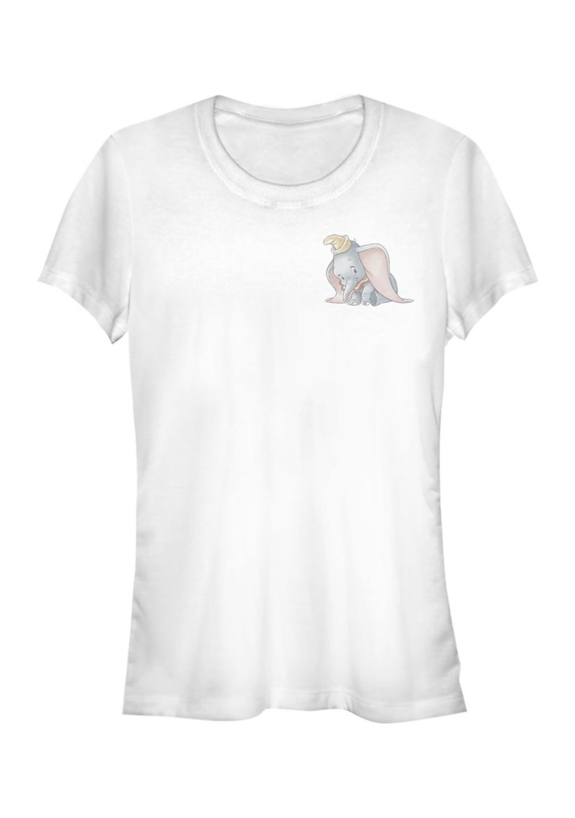 Juniors Licensed Disney Dumbo Pocket T-Shirt