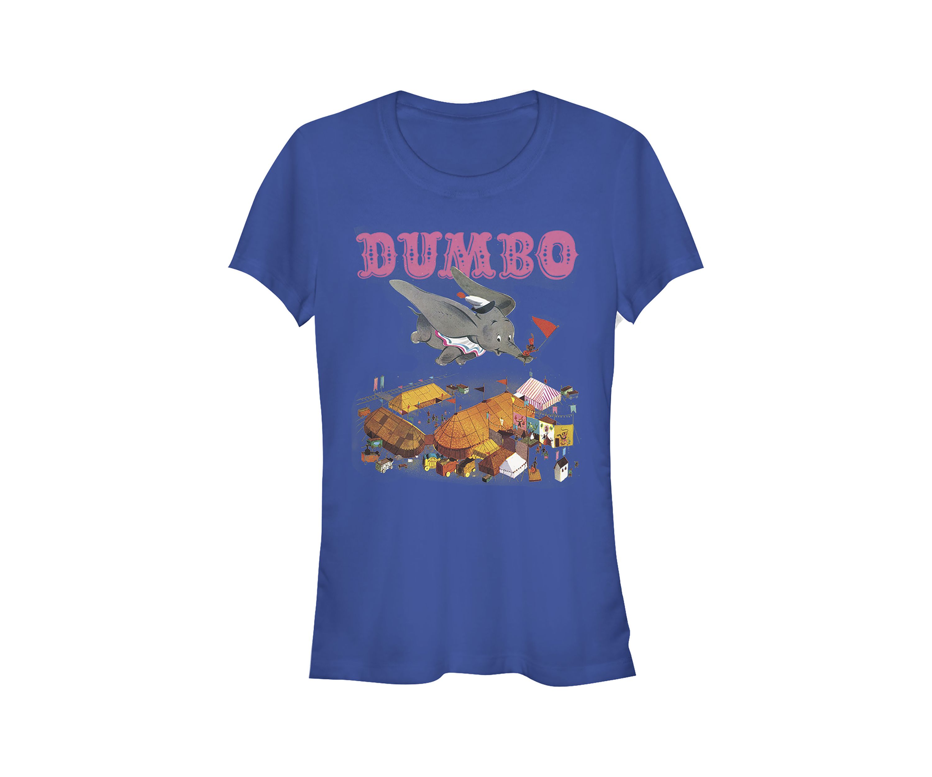 Juniors Licensed Disney Storybook Dumbo T-Shirt
