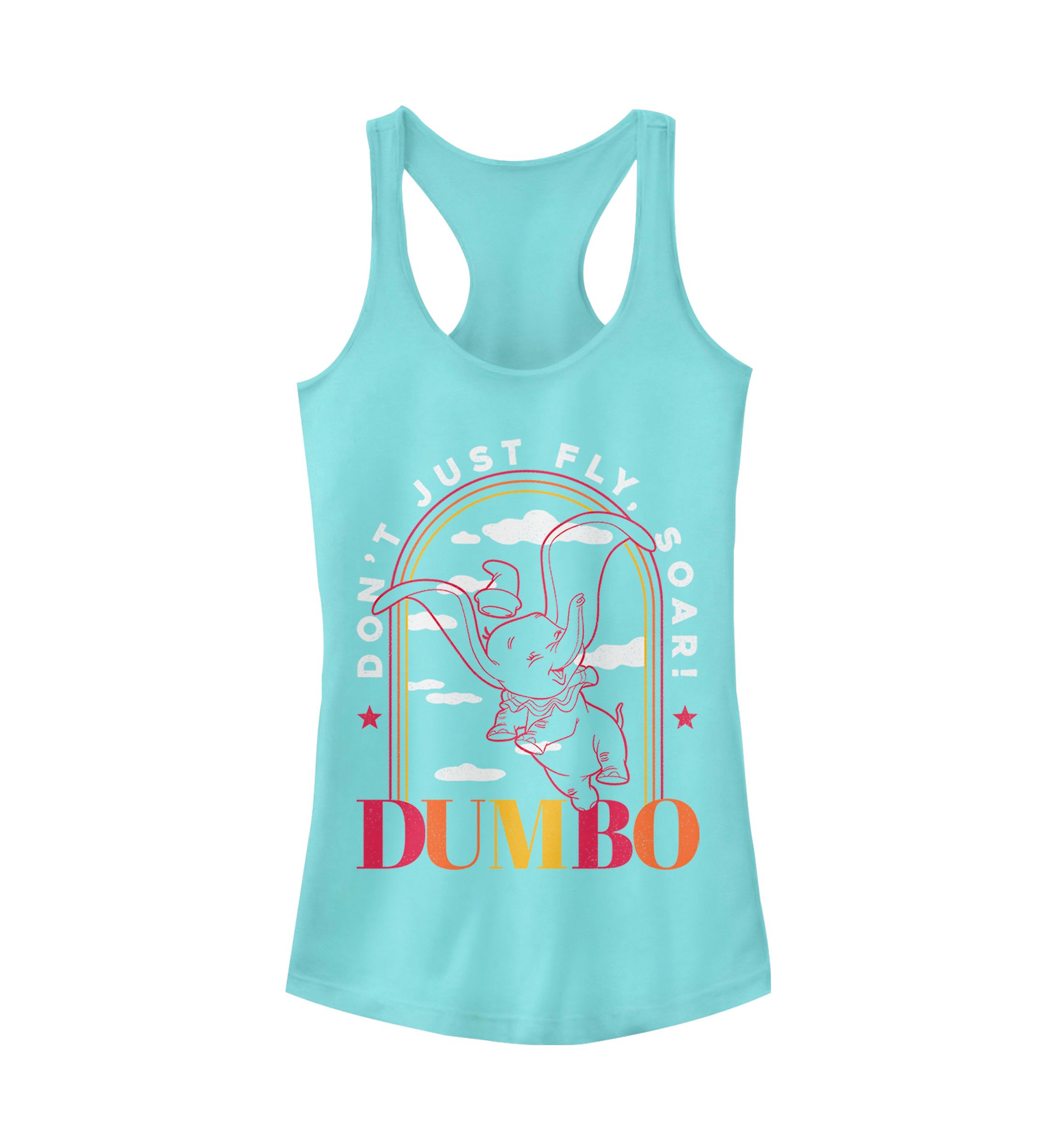 Juniors Licensed Disney Soaring Arch Tank Top