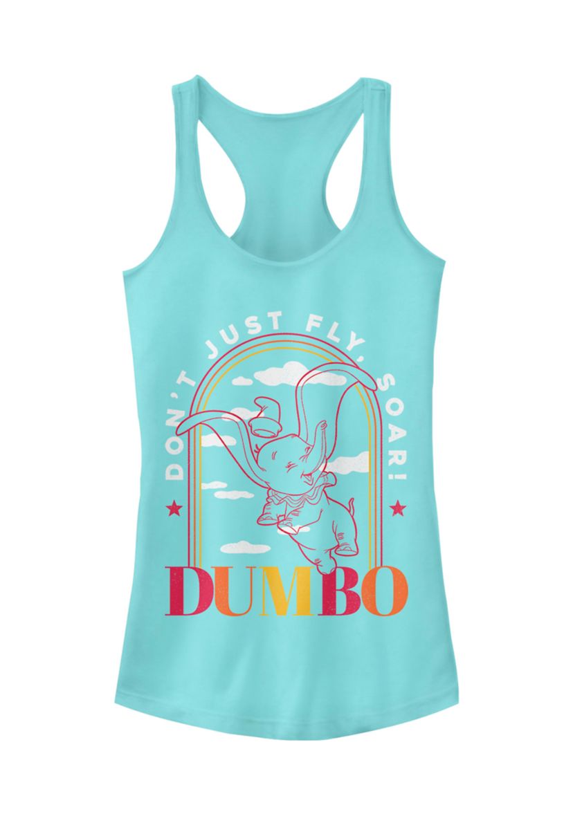 Juniors Licensed Disney Soaring Arch Tank Top