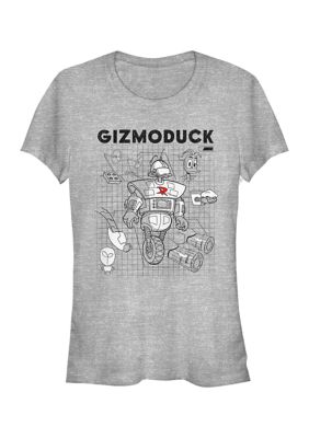 Women's Junior's Officially Licensed Disney Duck Tales T-Shirt, XL