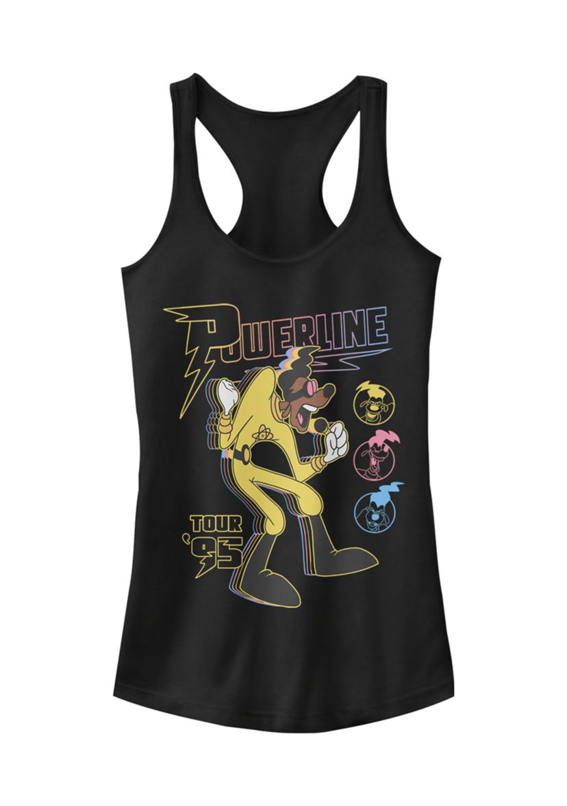 Juniors Licensed Disney Powerline Tour Tank Top