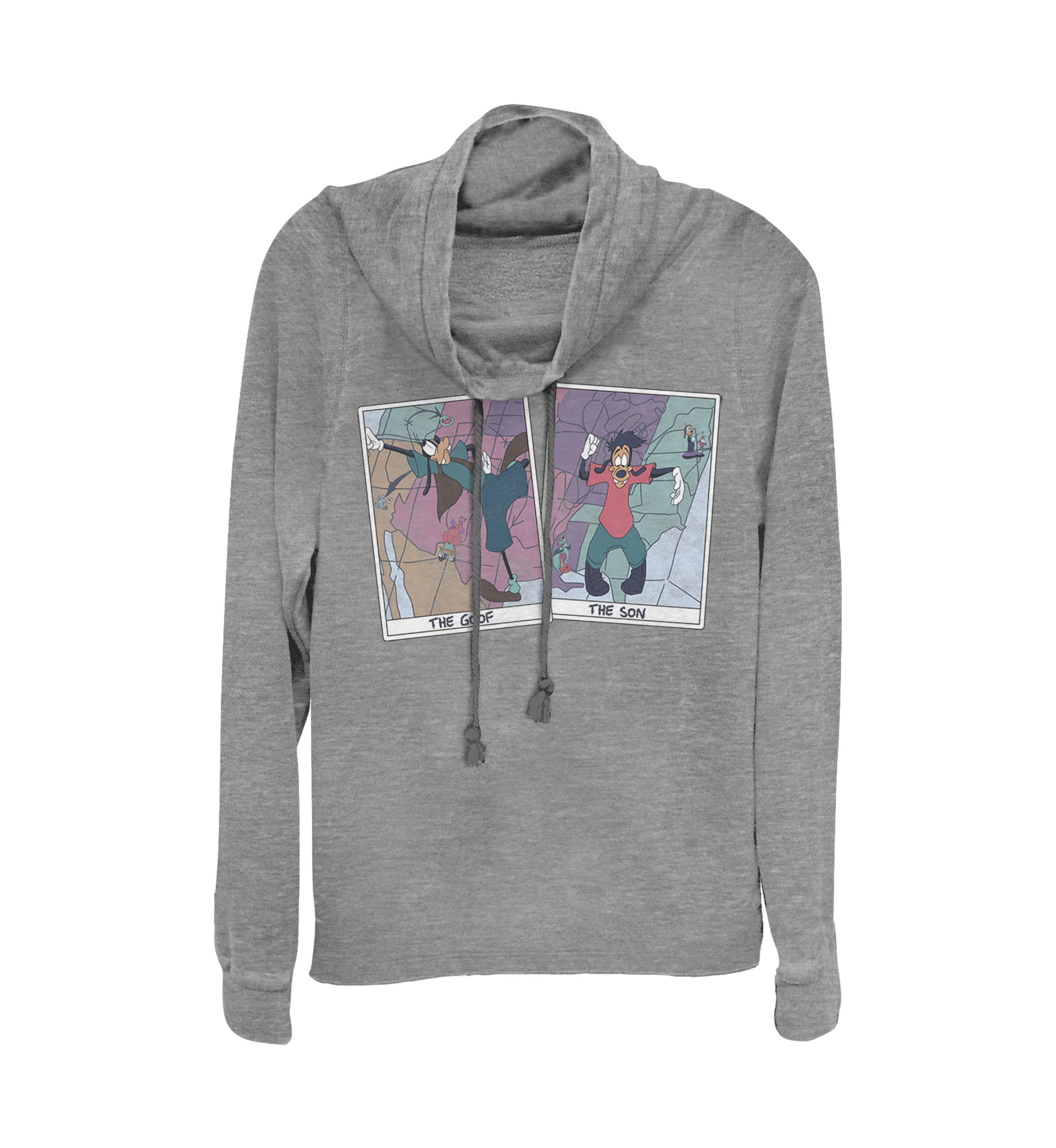 Juniors Licensed Disney A Goofy Trip Pullover Top