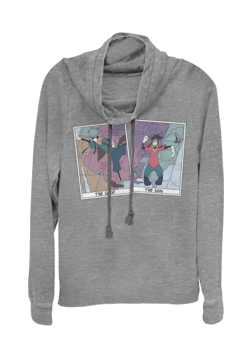 Juniors Licensed Disney A Goofy Trip Pullover Top