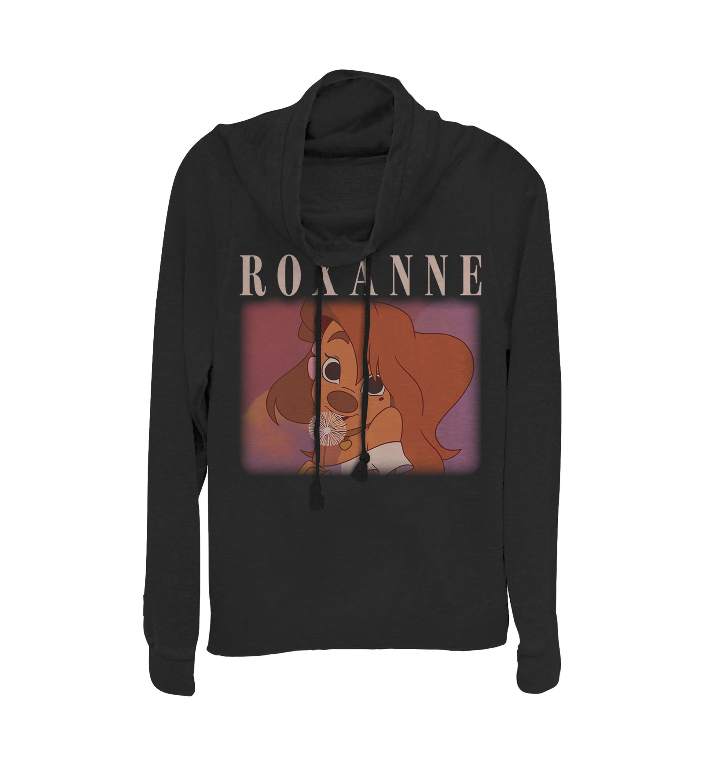 Juniors Licensed Disney Roxanne Pullover Top