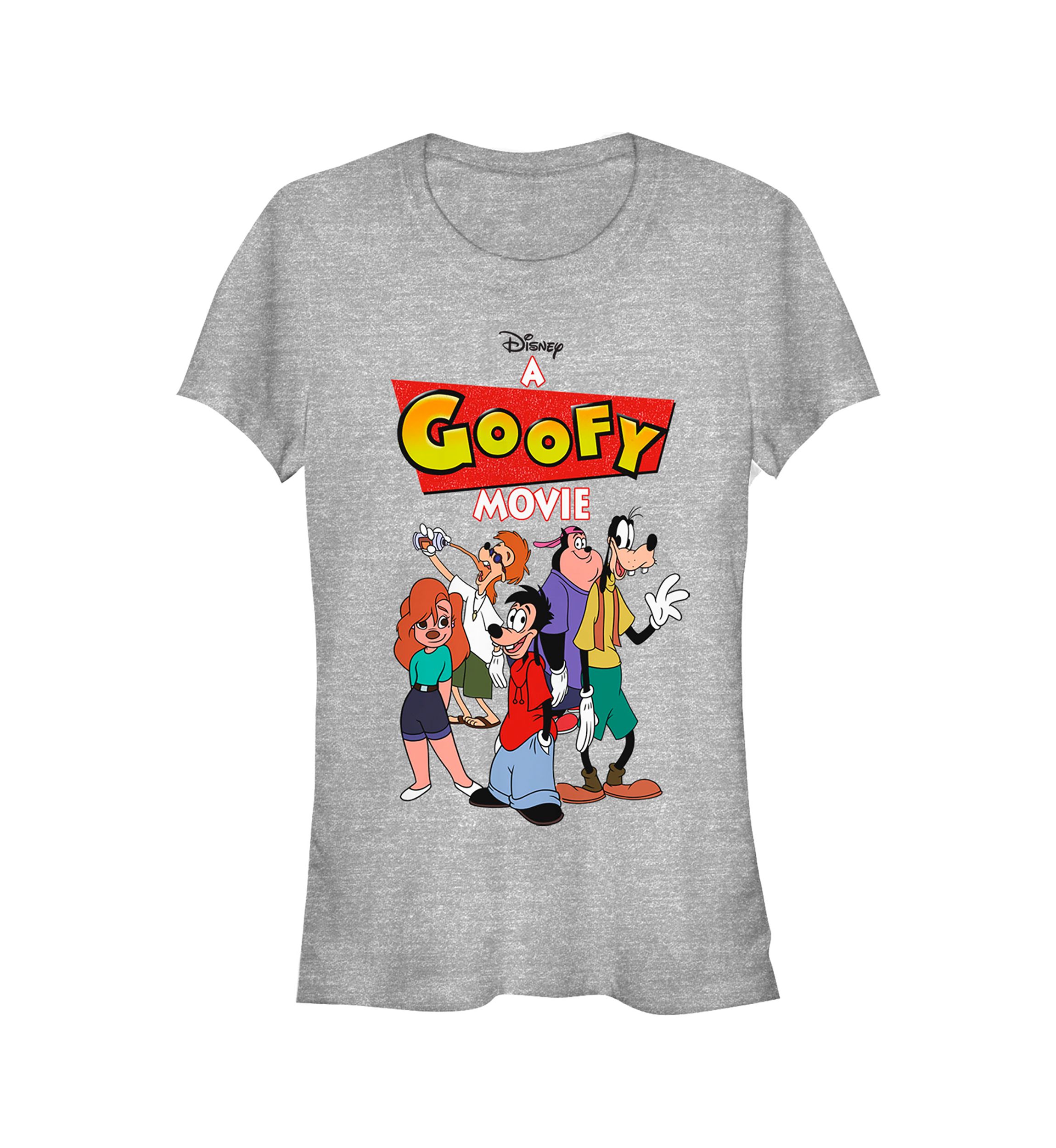 Juniors Licensed Disney Logo Group T-Shirt