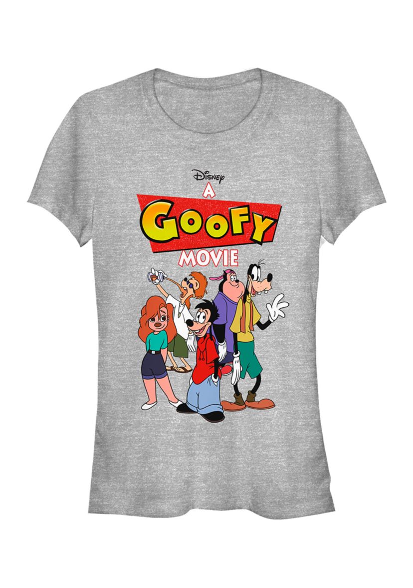 Juniors Licensed Disney Logo Group T-Shirt