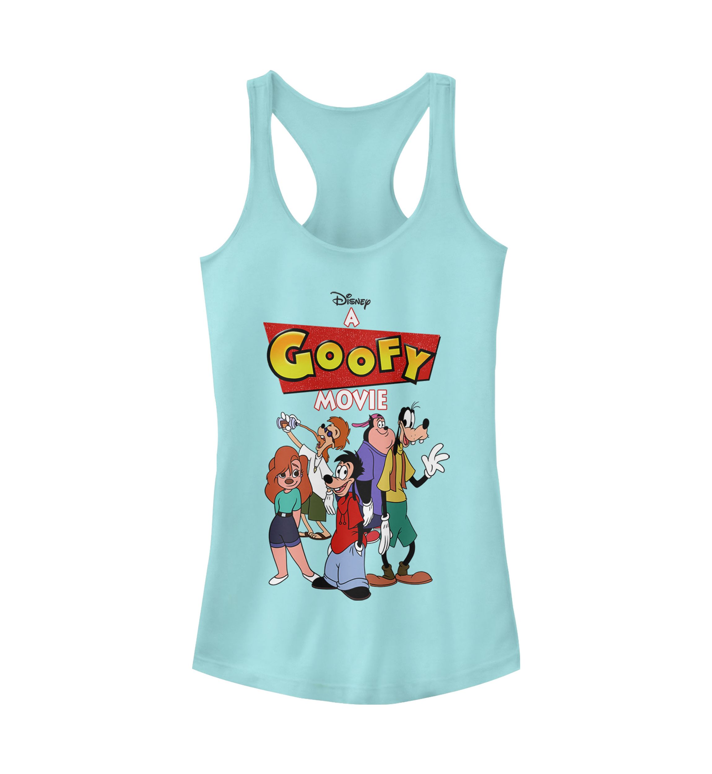 Juniors Licensed Disney Logo Group Tank Top